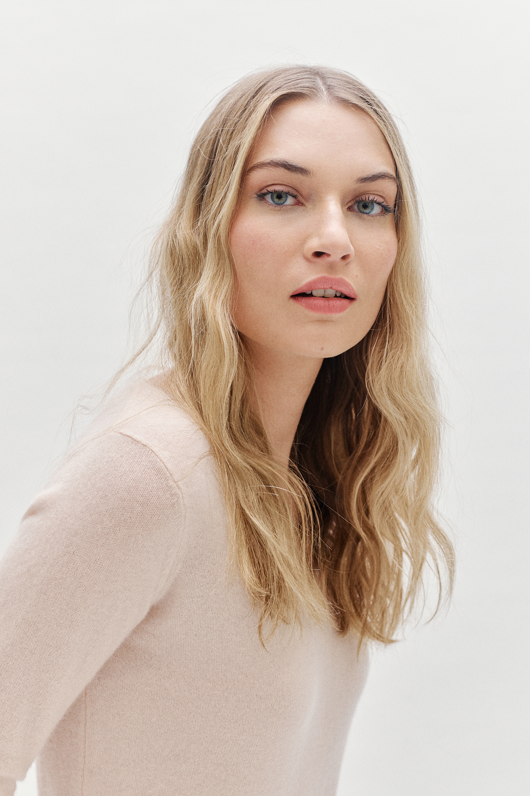 pull eva 100 cachemire rose pastel femme pull eva 100% cachemire rose pastel femme
