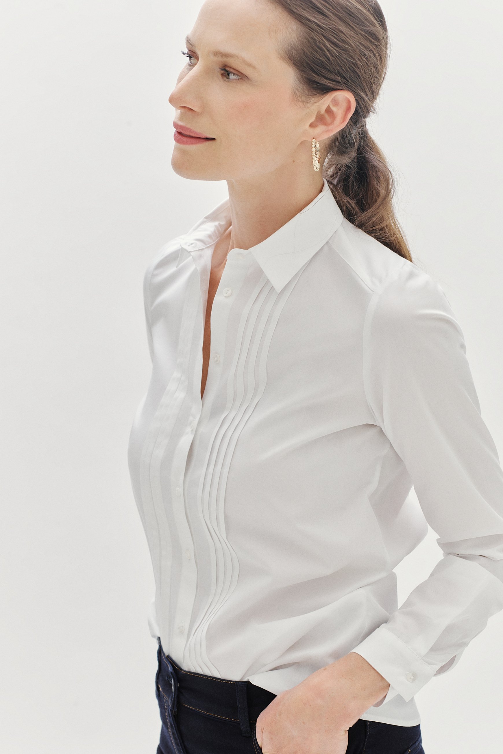 chemisier leon popeline blanc femme chemisier leon popeline blanc femme