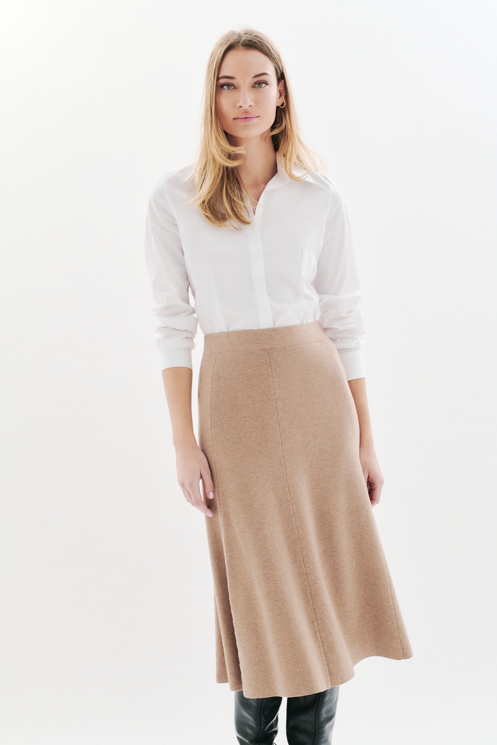 jmauricio skirt light brown woman Jmauricio skirt light brown woman