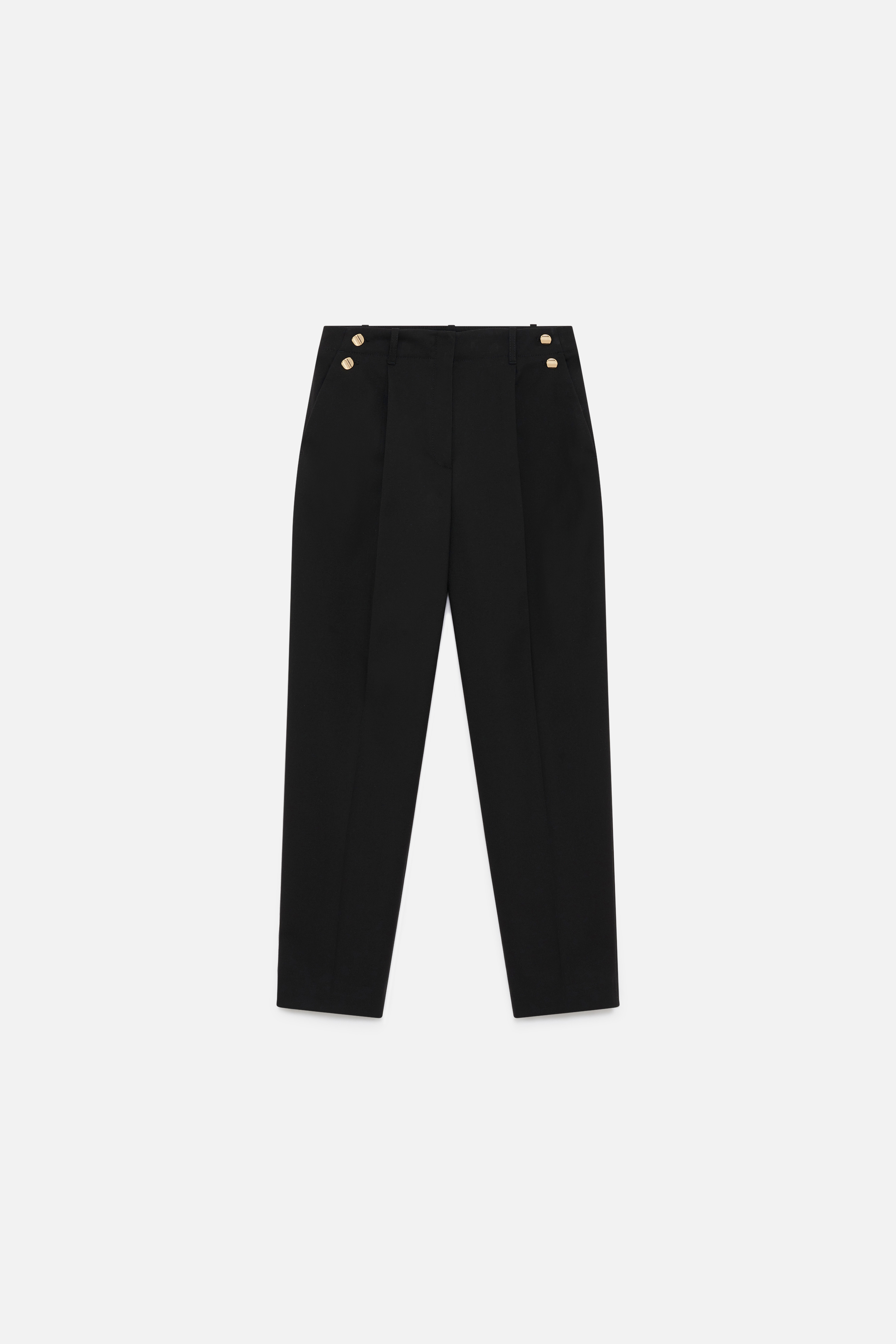 Pantalon Polygone noir femme