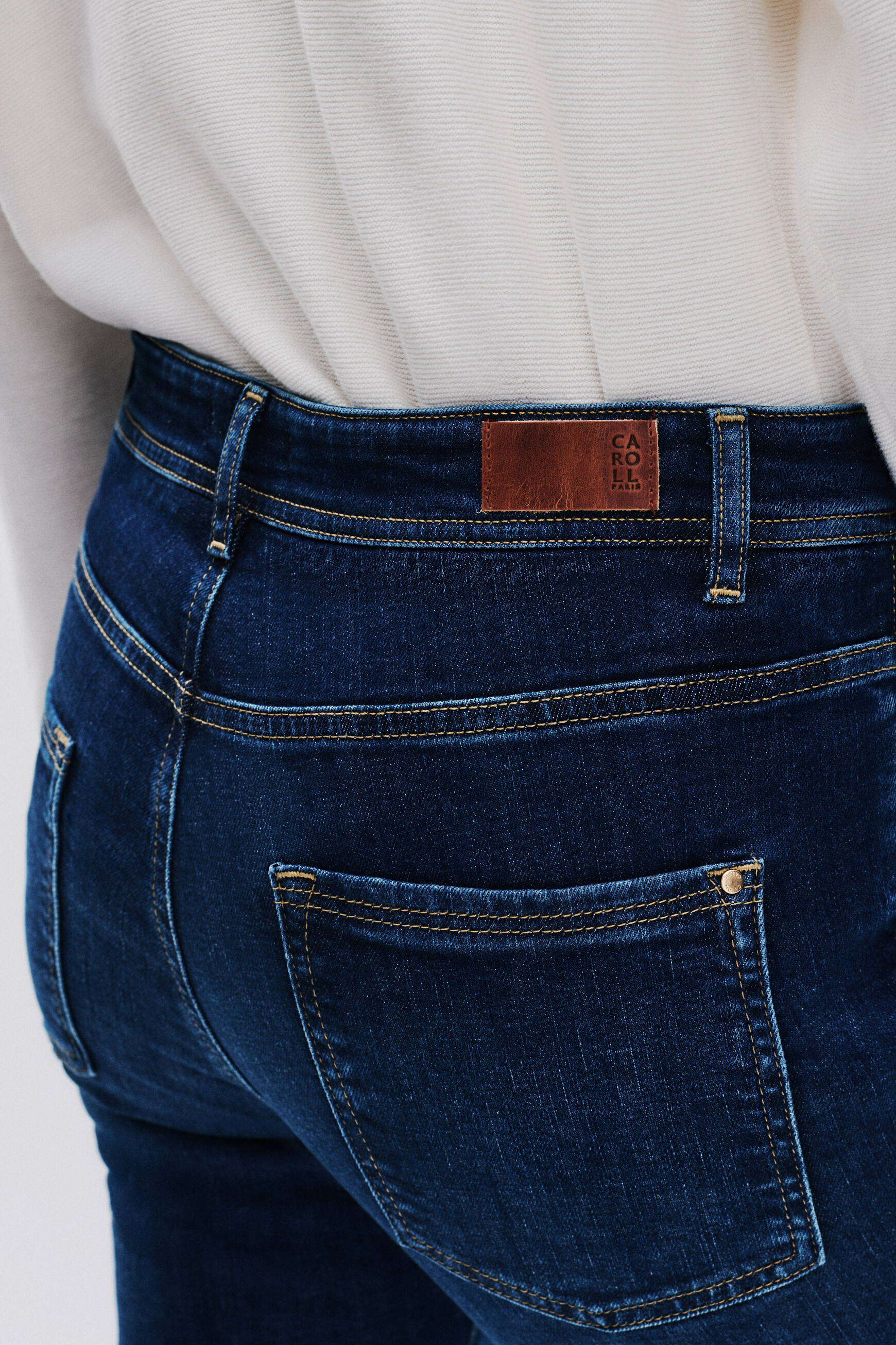 Ptonydenim2 trousers stone denim woman