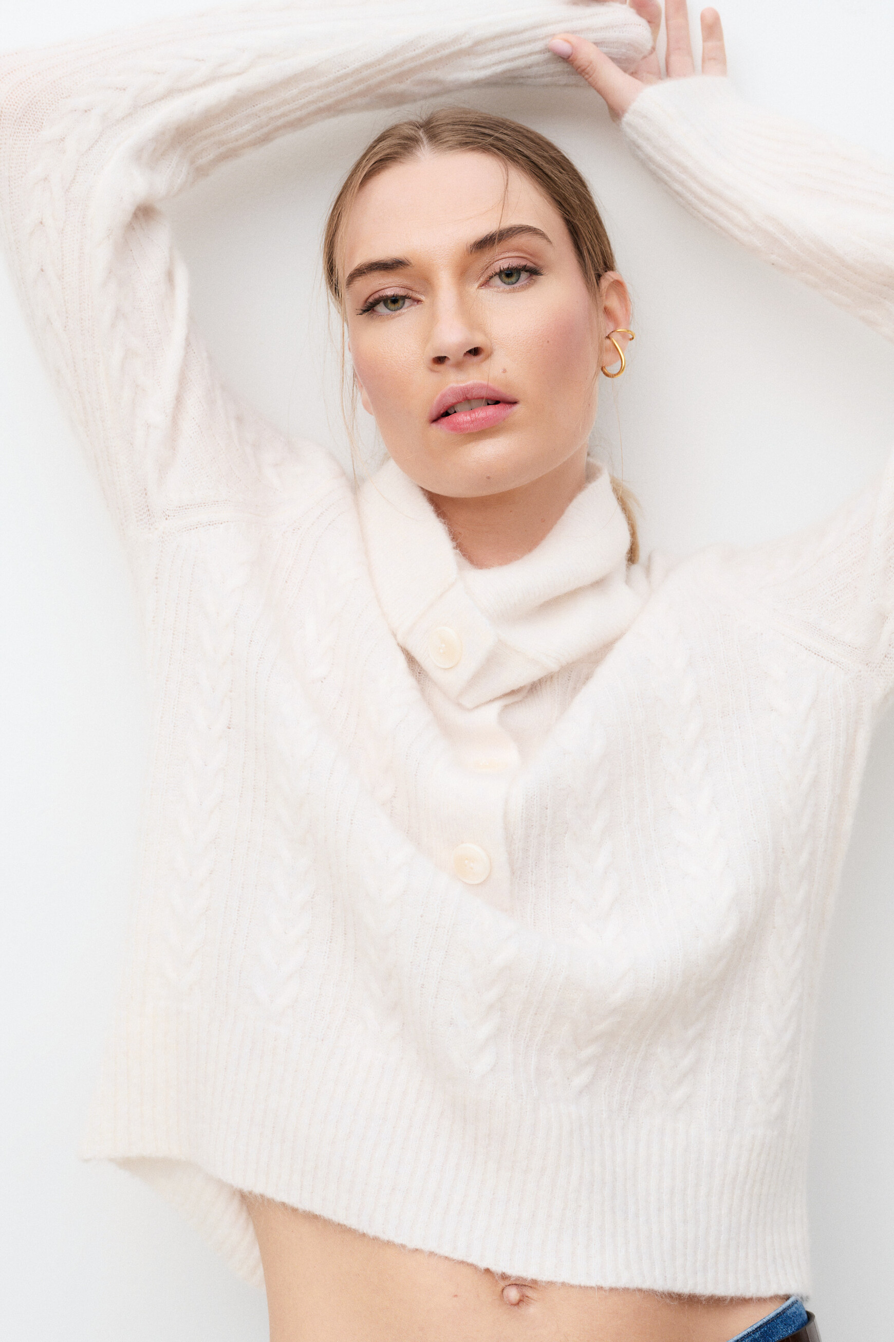 Trui Mdarcy ecru vrouw