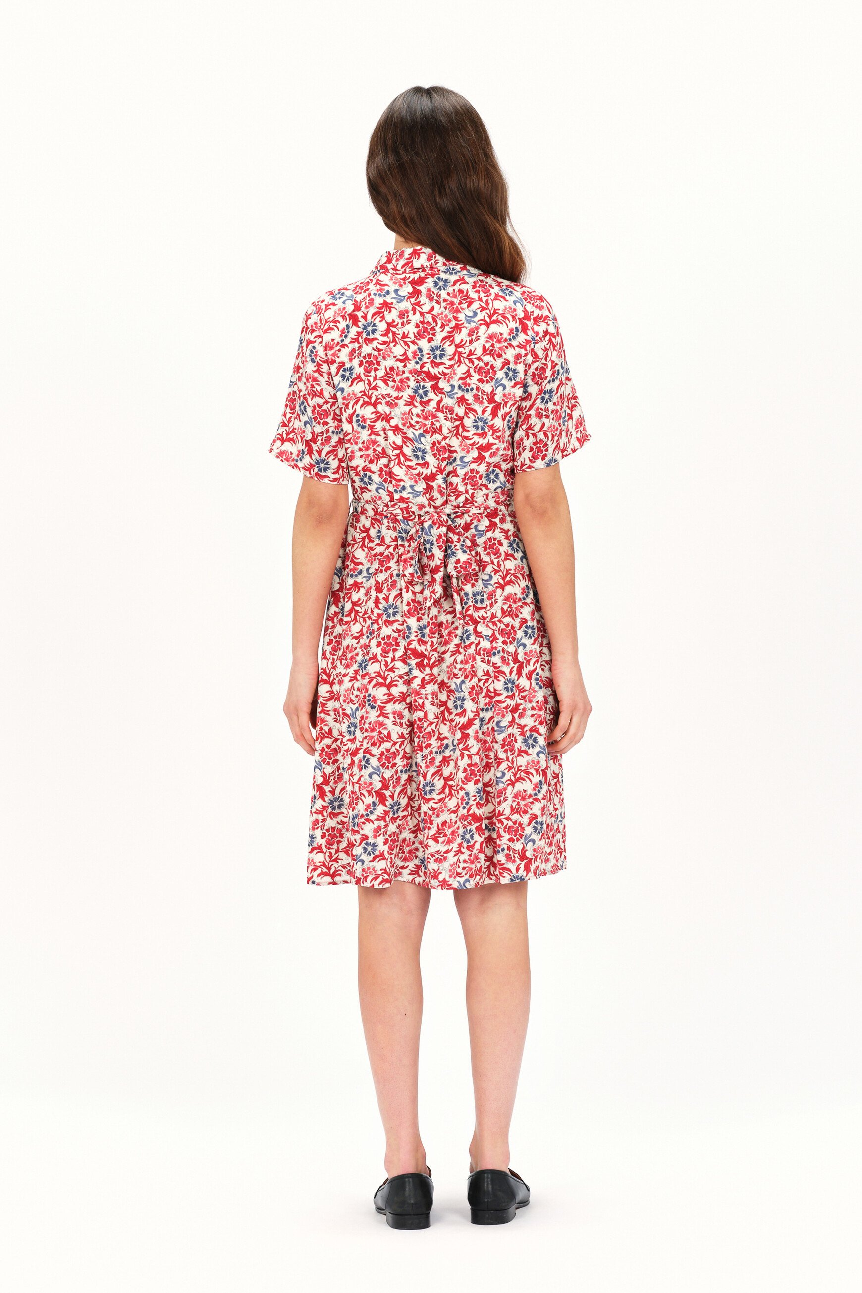 Robe romeo rouge clair femme