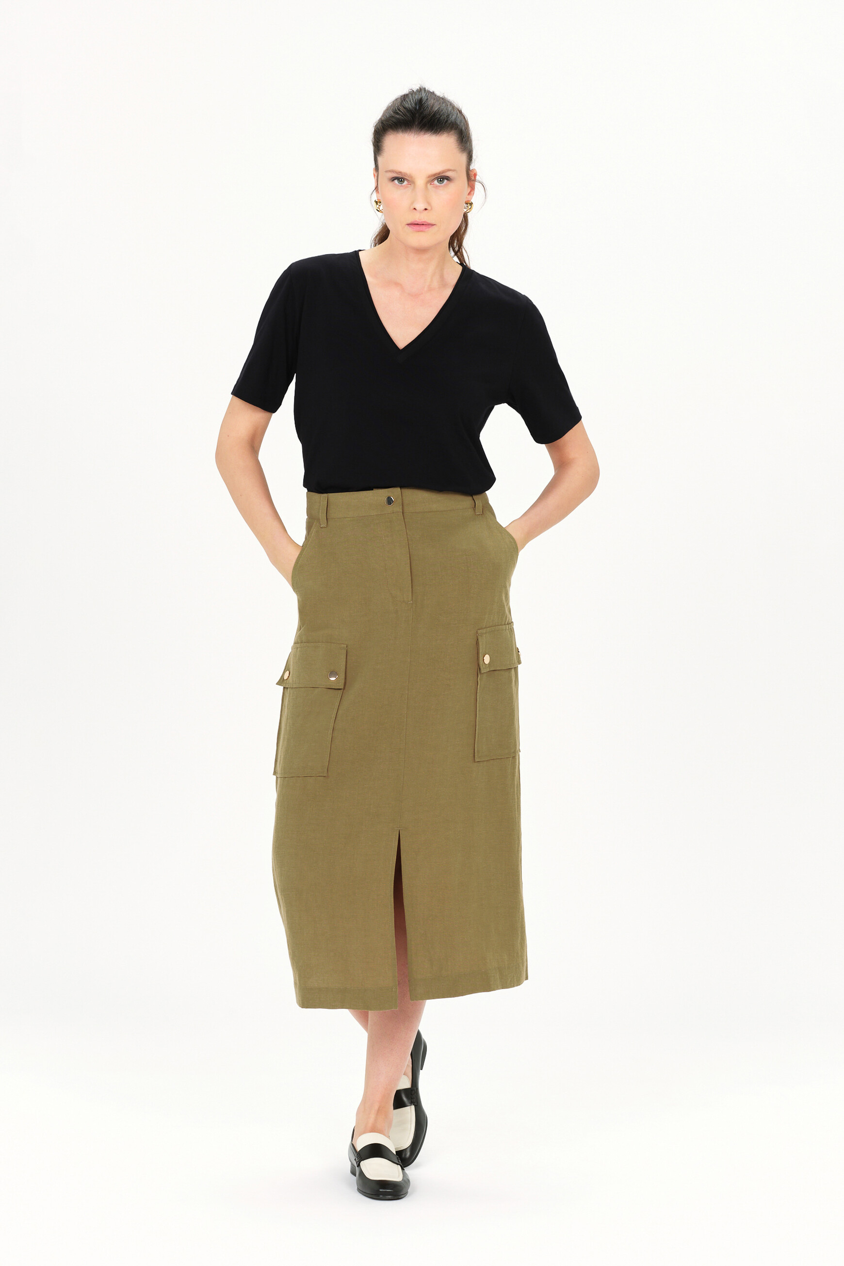Caroll jupe droite best sale