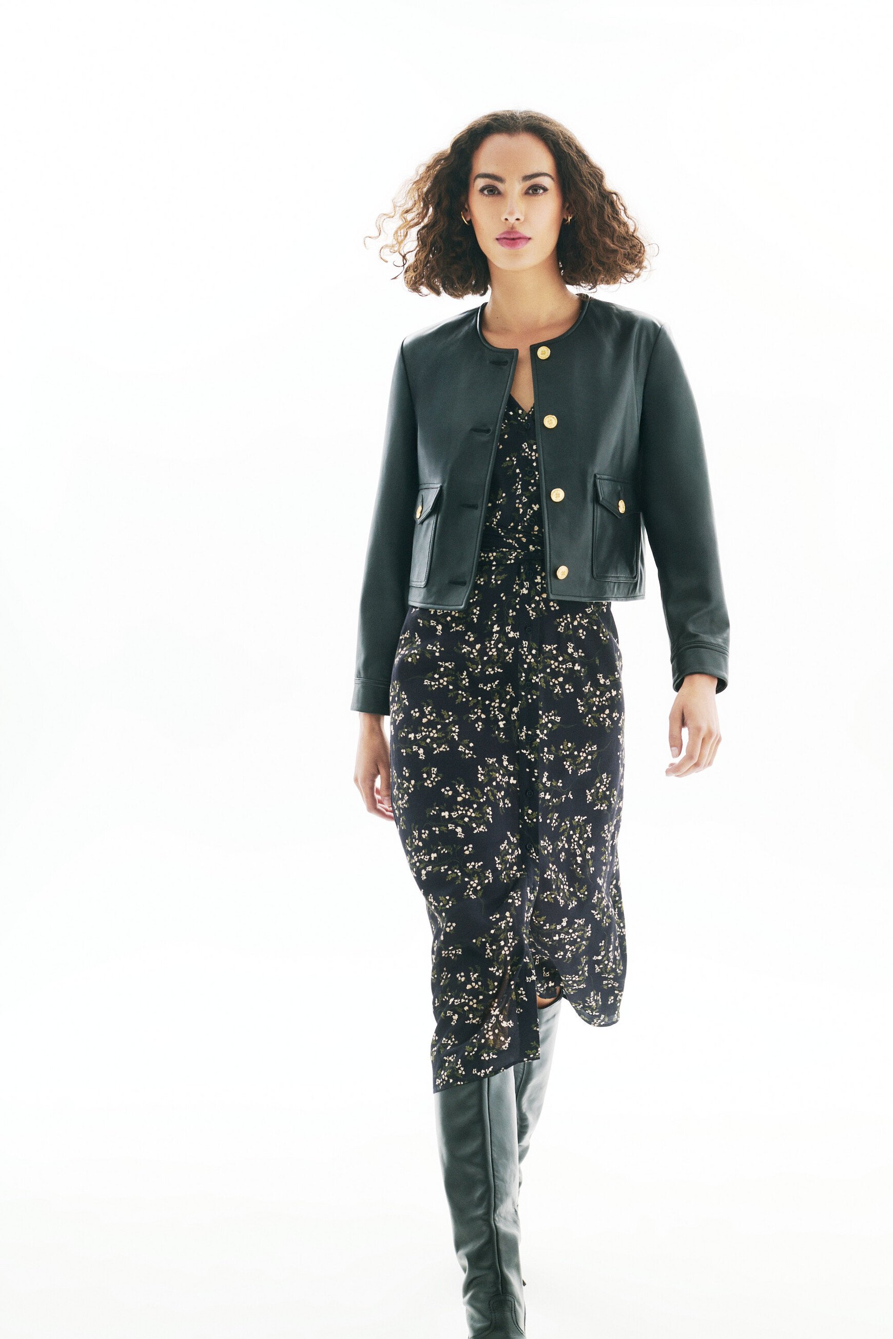 Reliane dress black woman