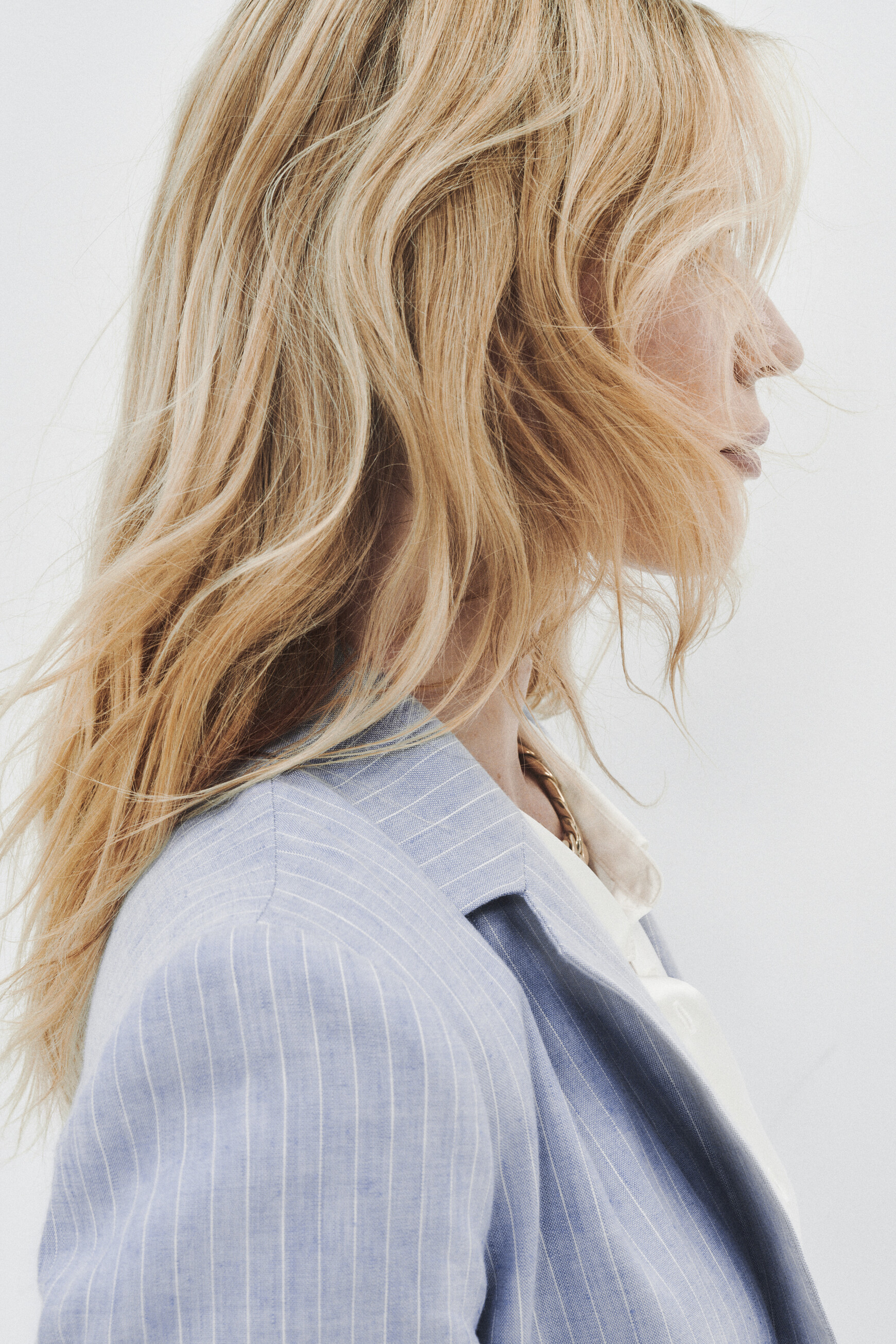 Veste voilier bleu ciel femme