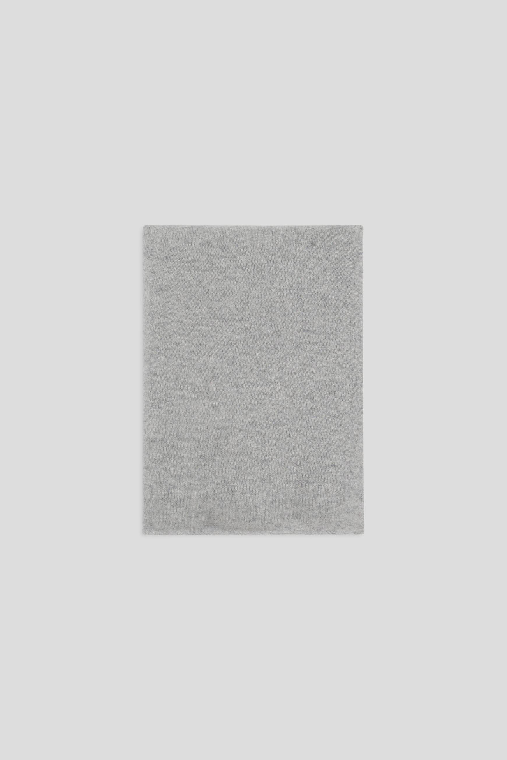 Echarpe mabel 100% cachemire gris clair femme