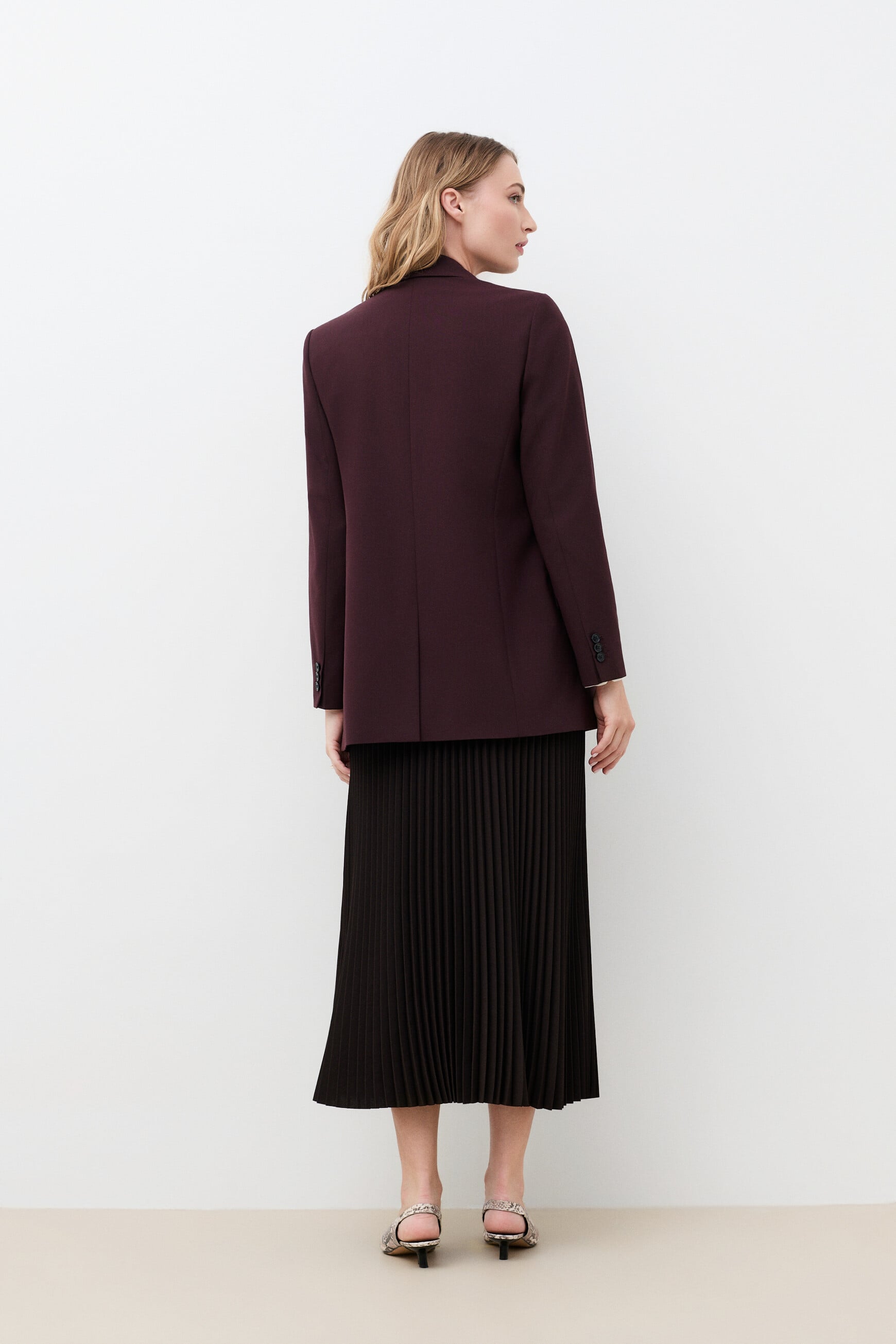 Voltige jacket plum woman