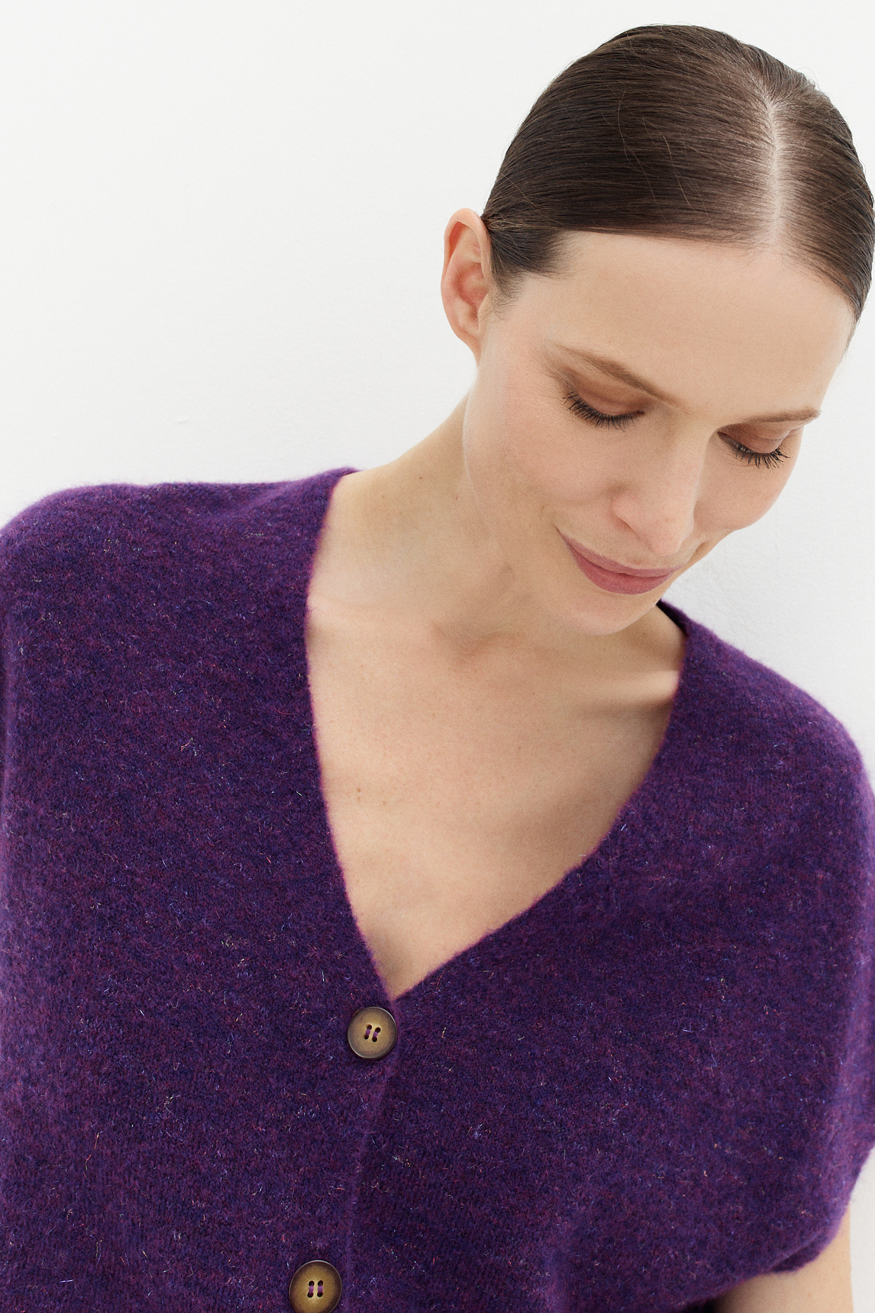 gilet melanie violet femme gilet melanie violet femme