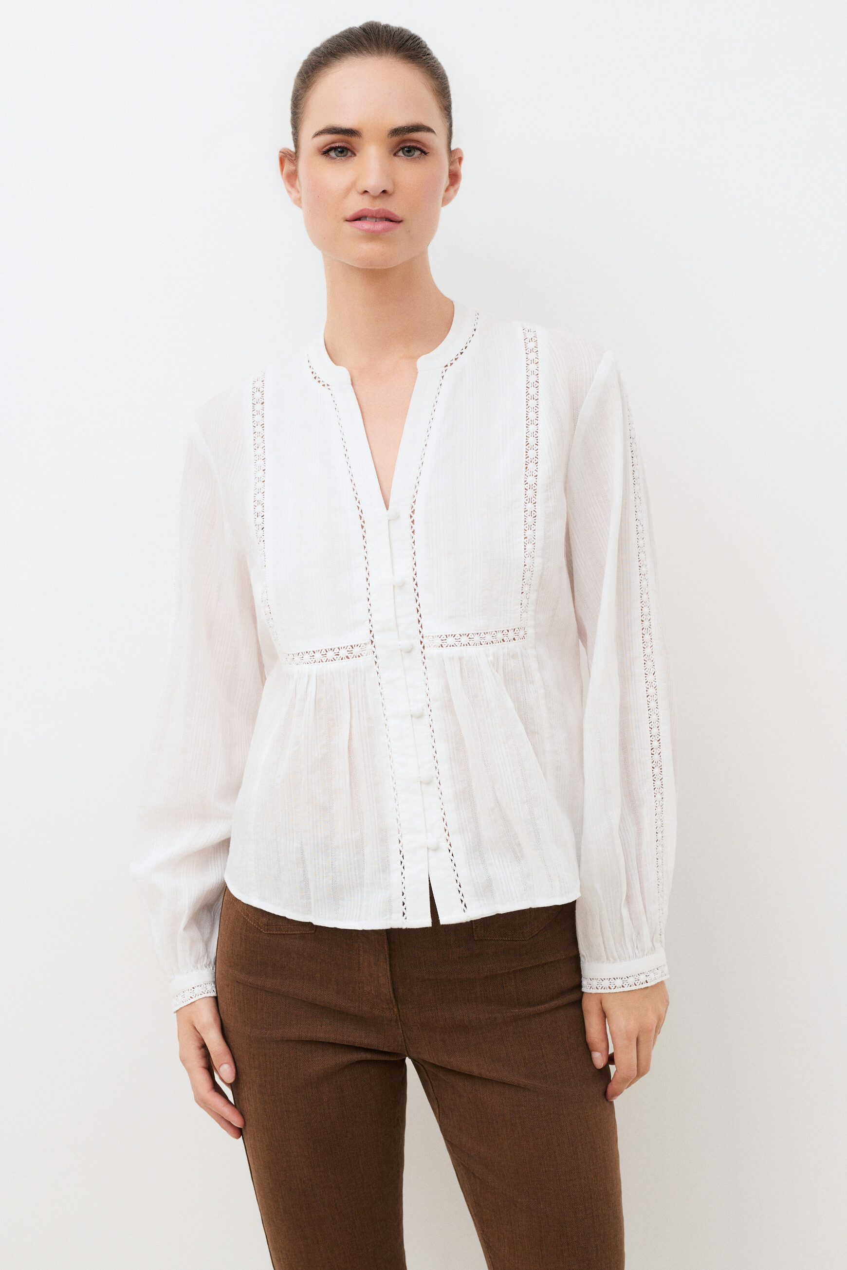 Cmarina shirt ecru woman