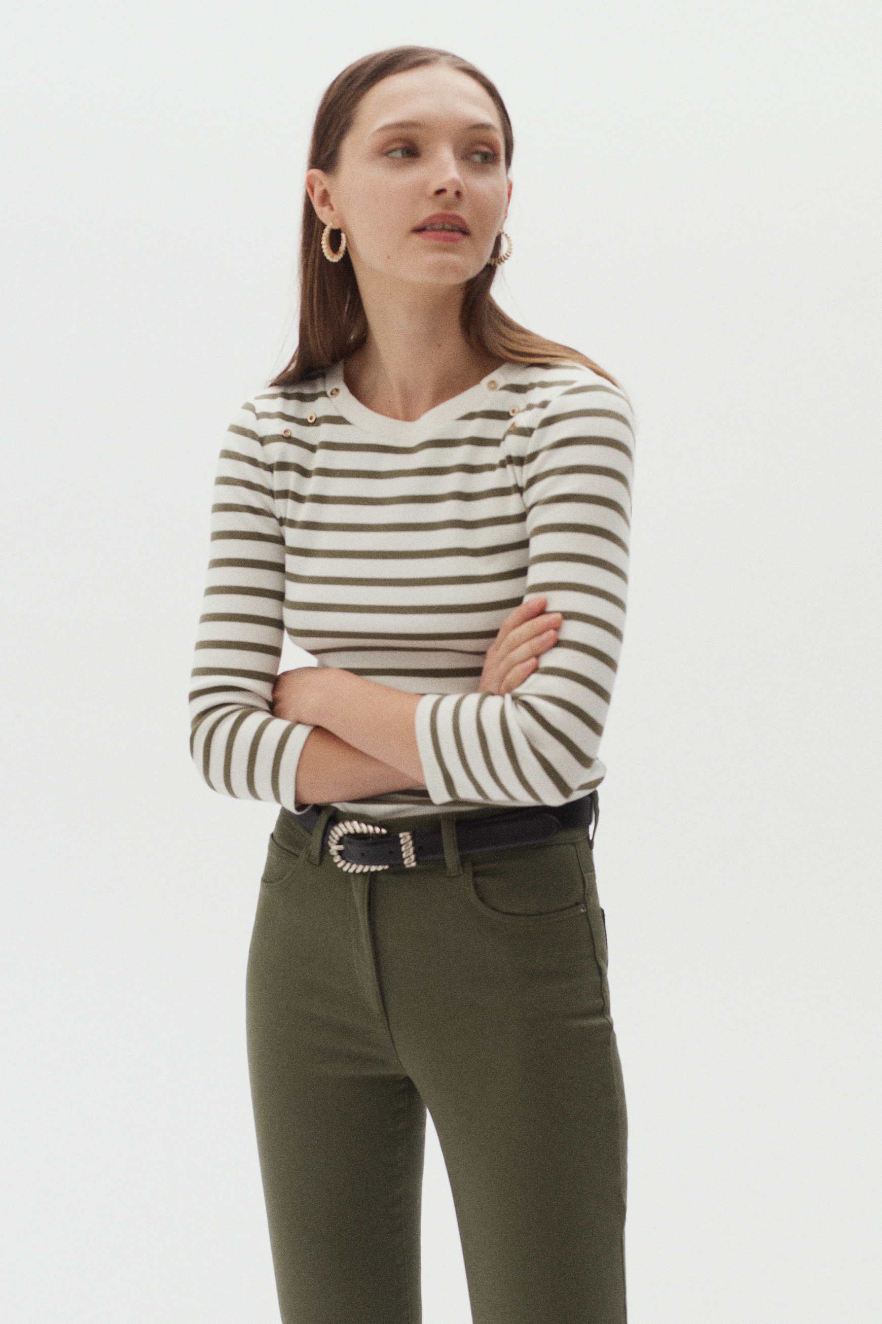 pantalon chicago vert kaki femme pantalon chicago vert kaki femme