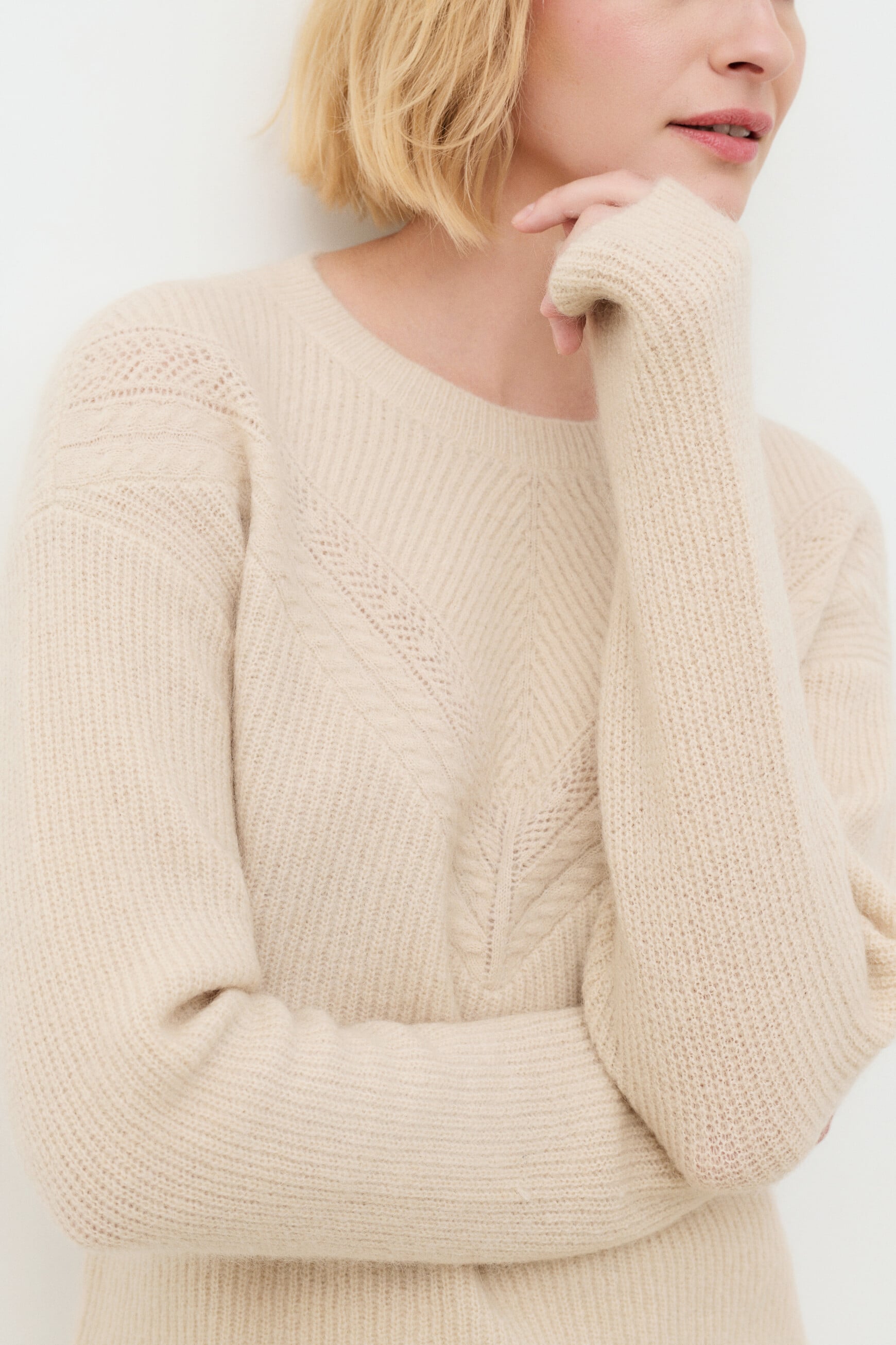 Mwilma sweater sand woman