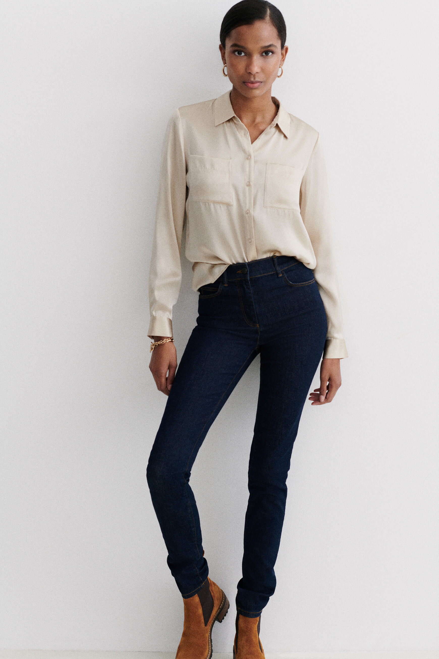 pantalon tom denim double stone femme pantalon tom denim double stone femme