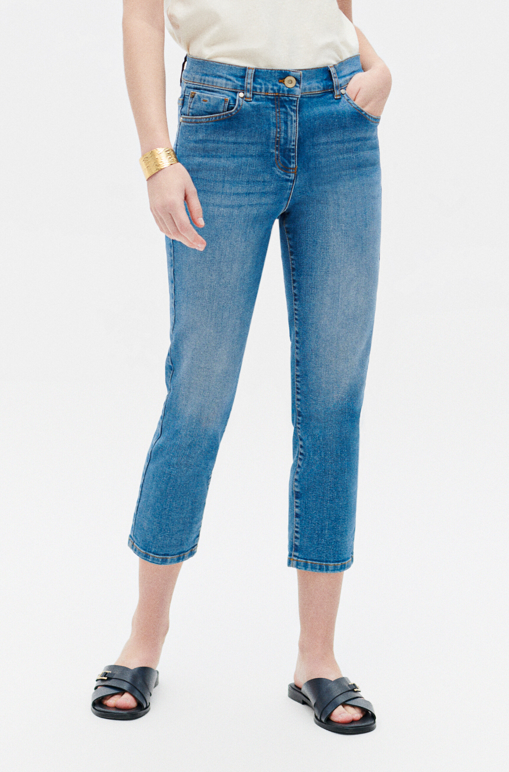 Hose Greg denim stone damen