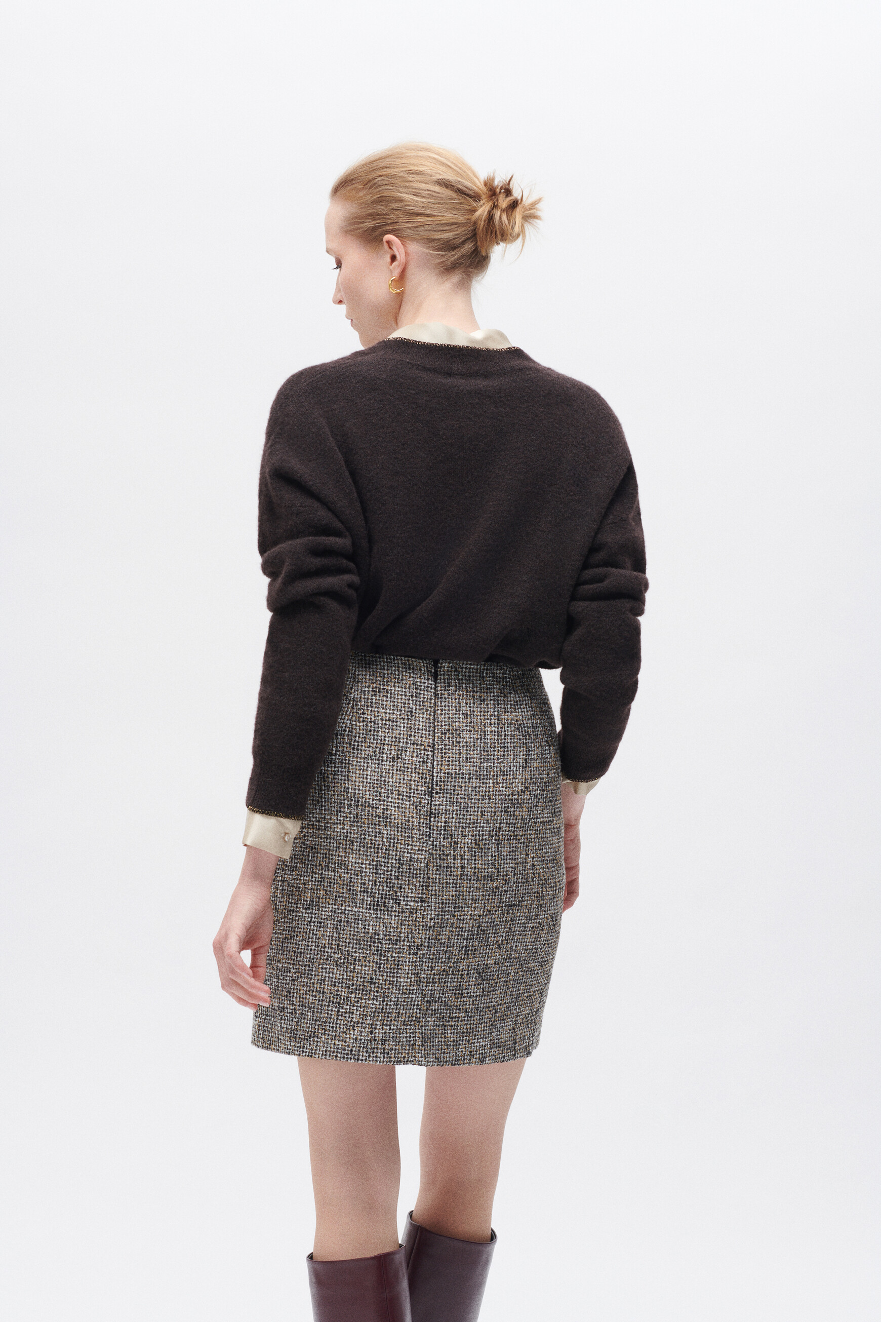 jupe jary marron femme Jupe jary marron femme