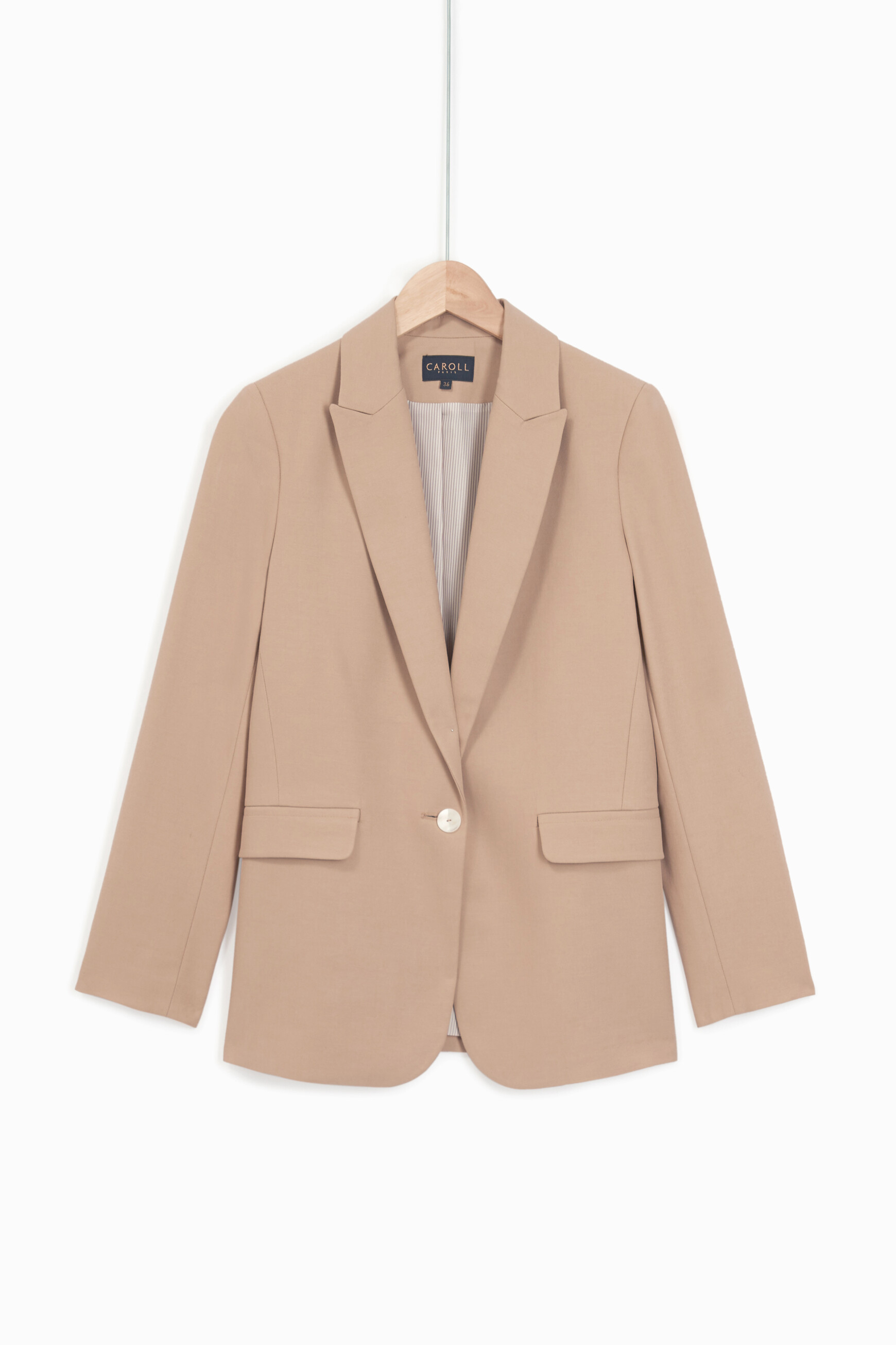 blazer leora classique sable femme blazer leora classique sable femme
