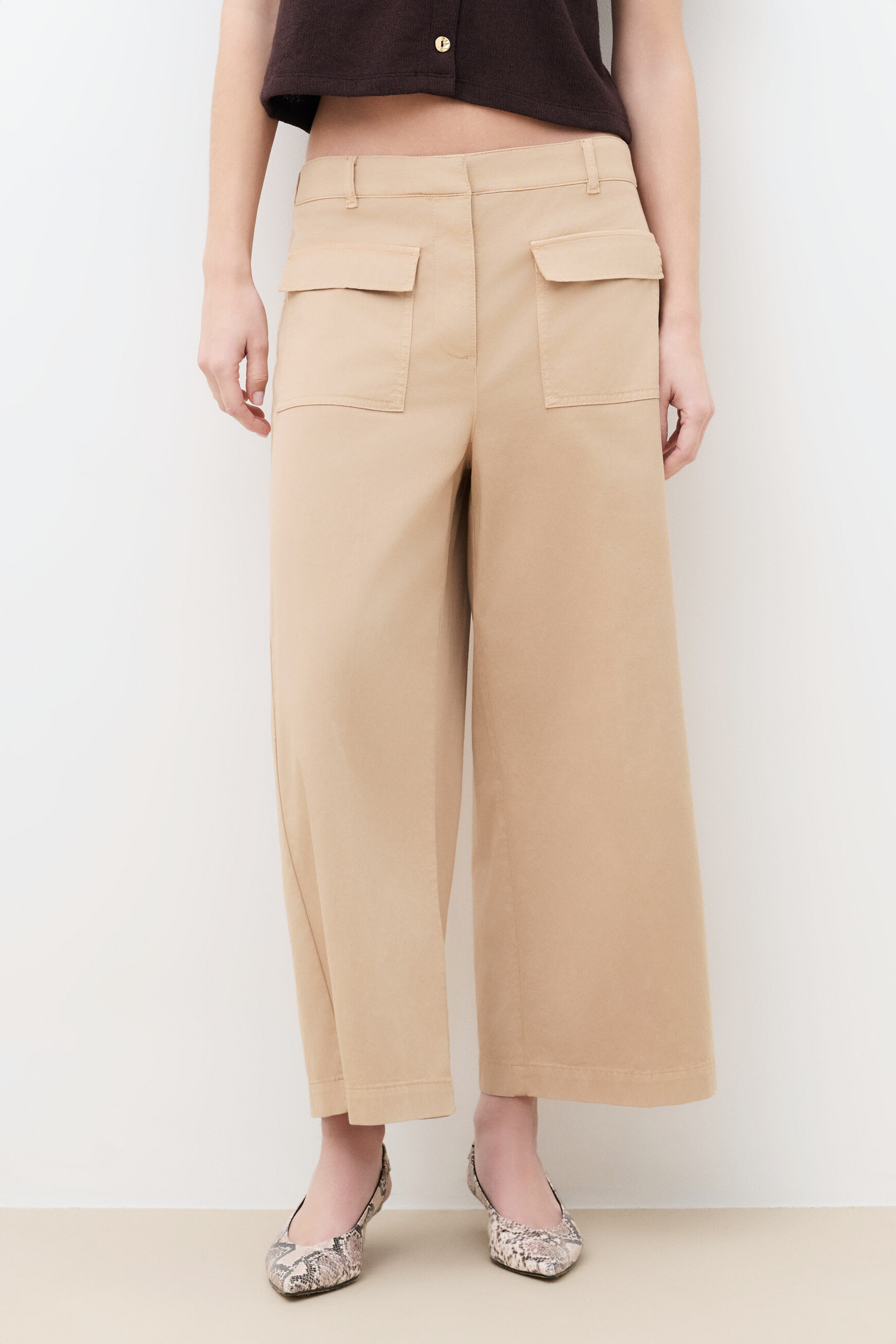Trousers Pirogue sand woman