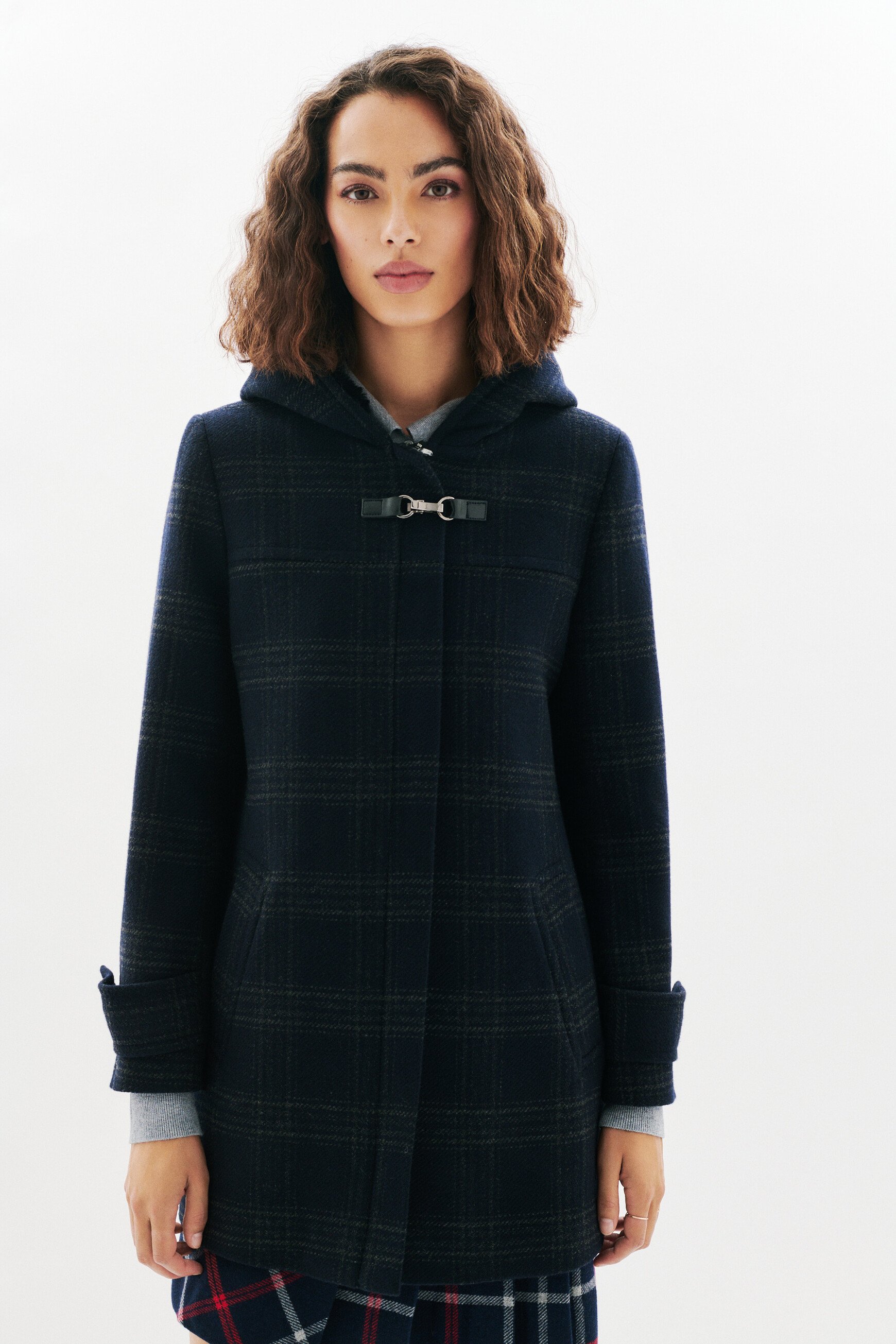 Guimotin 2 coat navy blue woman