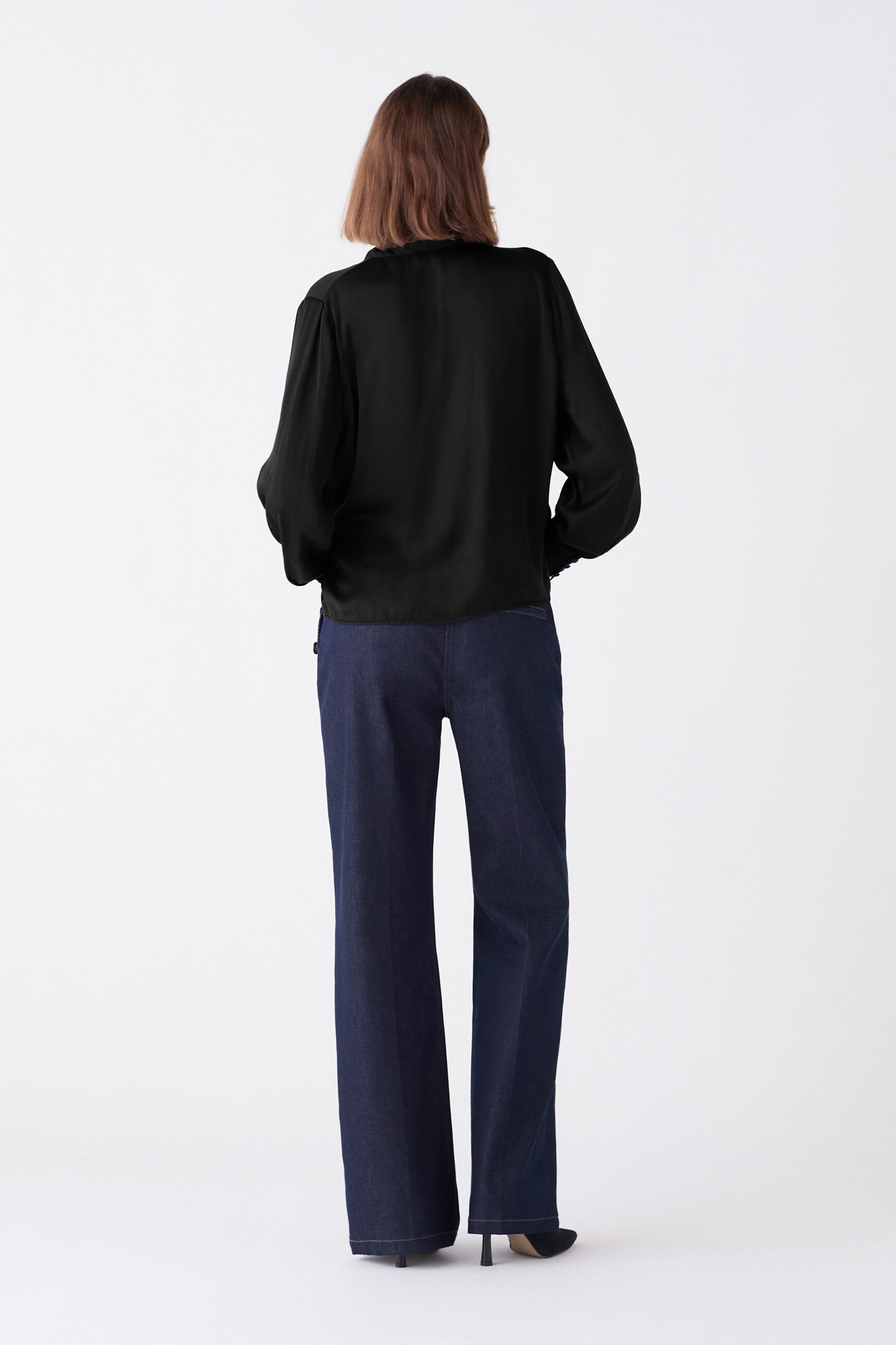 Blouse Coeurly noir femme