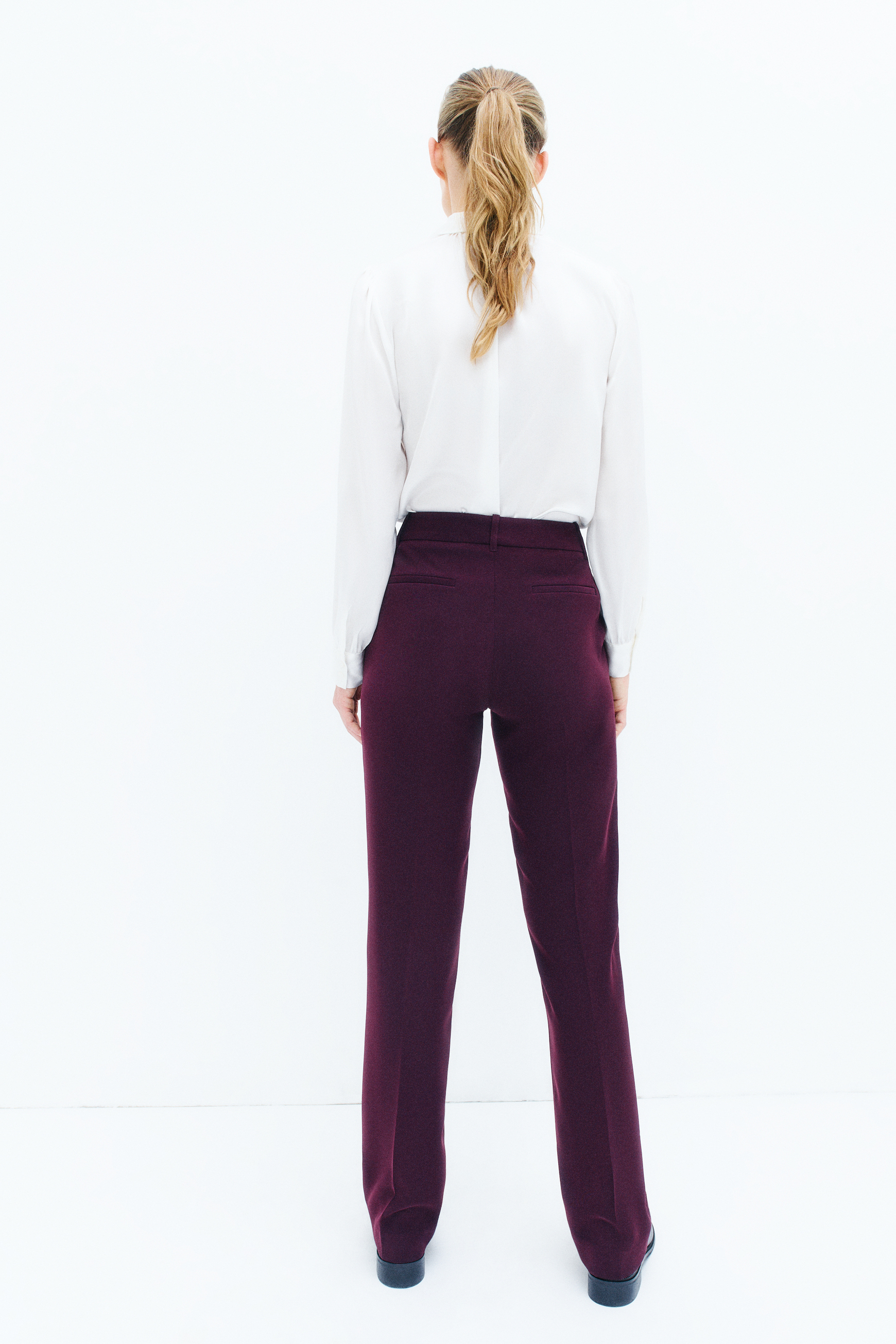 pantalon clement bordeaux femme pantalon clement bordeaux femme