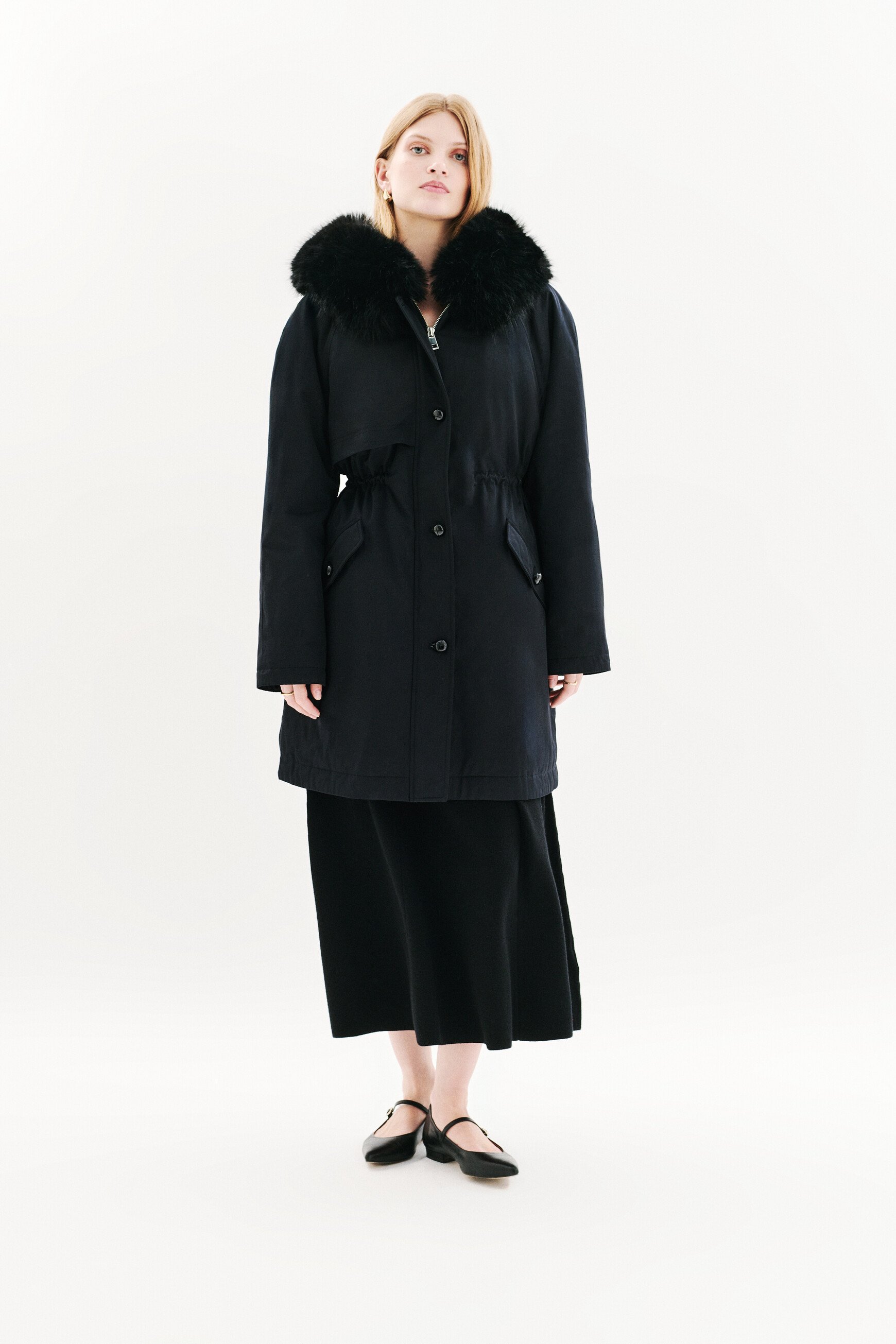 gtoundrina parka black woman Gtoundrina parka black woman