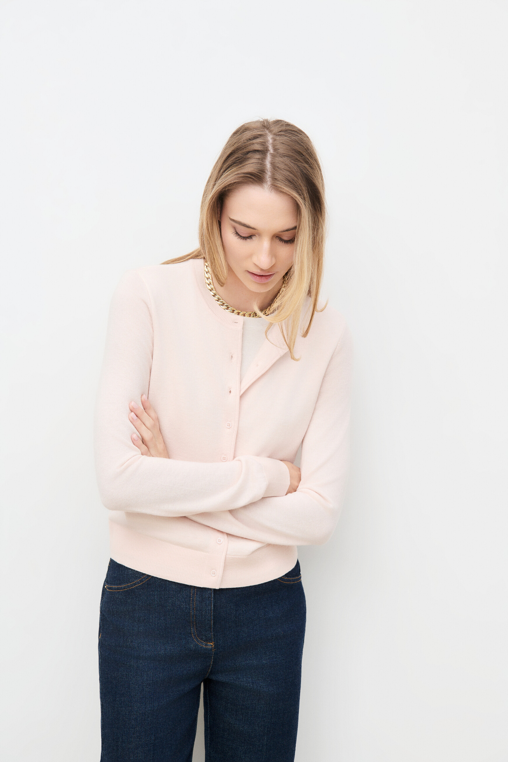 Madelina sweater light pink woman