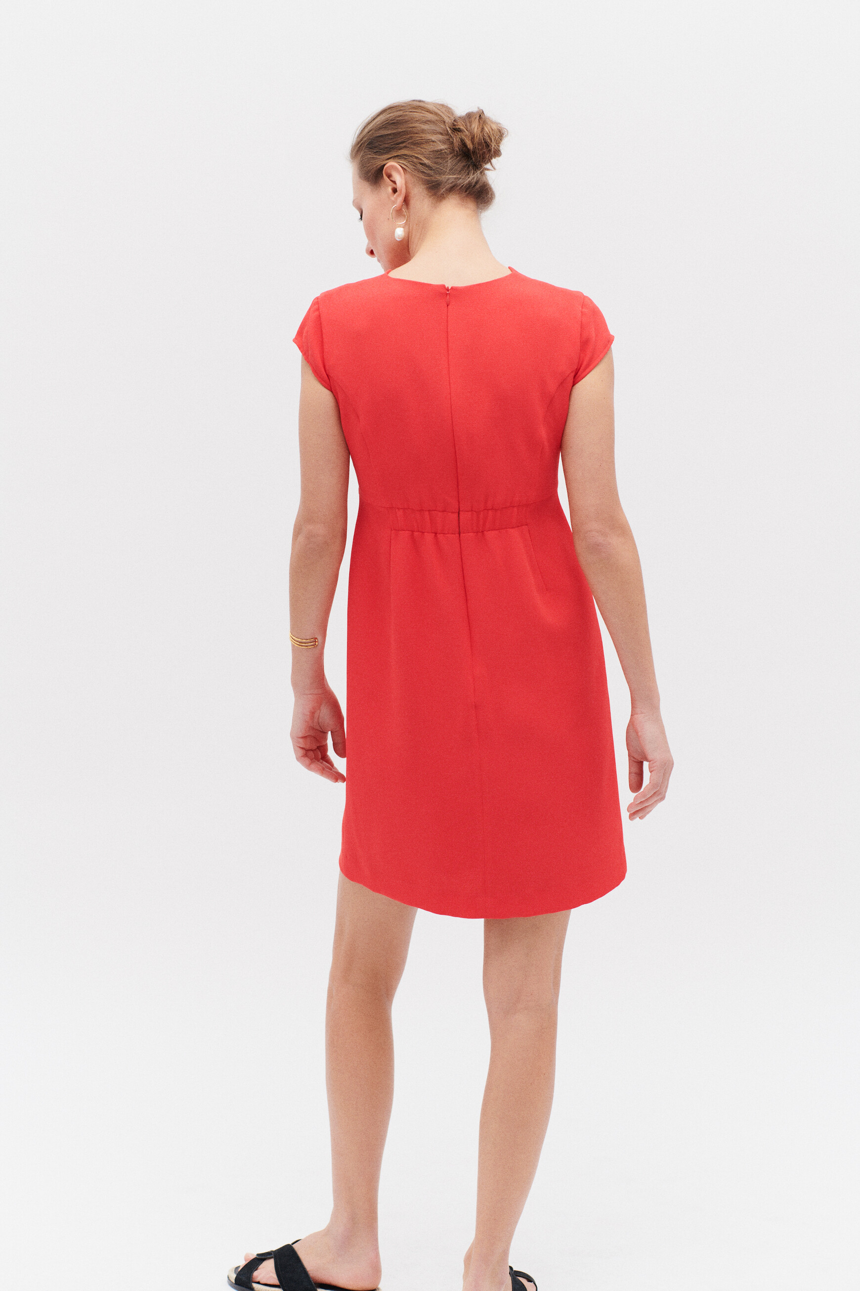 robe structuree myra rouge femme robe structuree myra rouge femme
