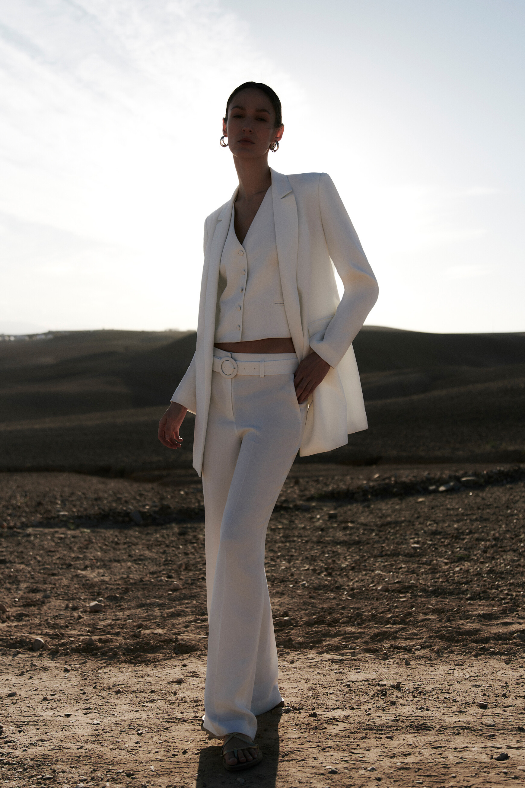 pantaloni cylien avorio donna Pantaloni Cylien avorio donna