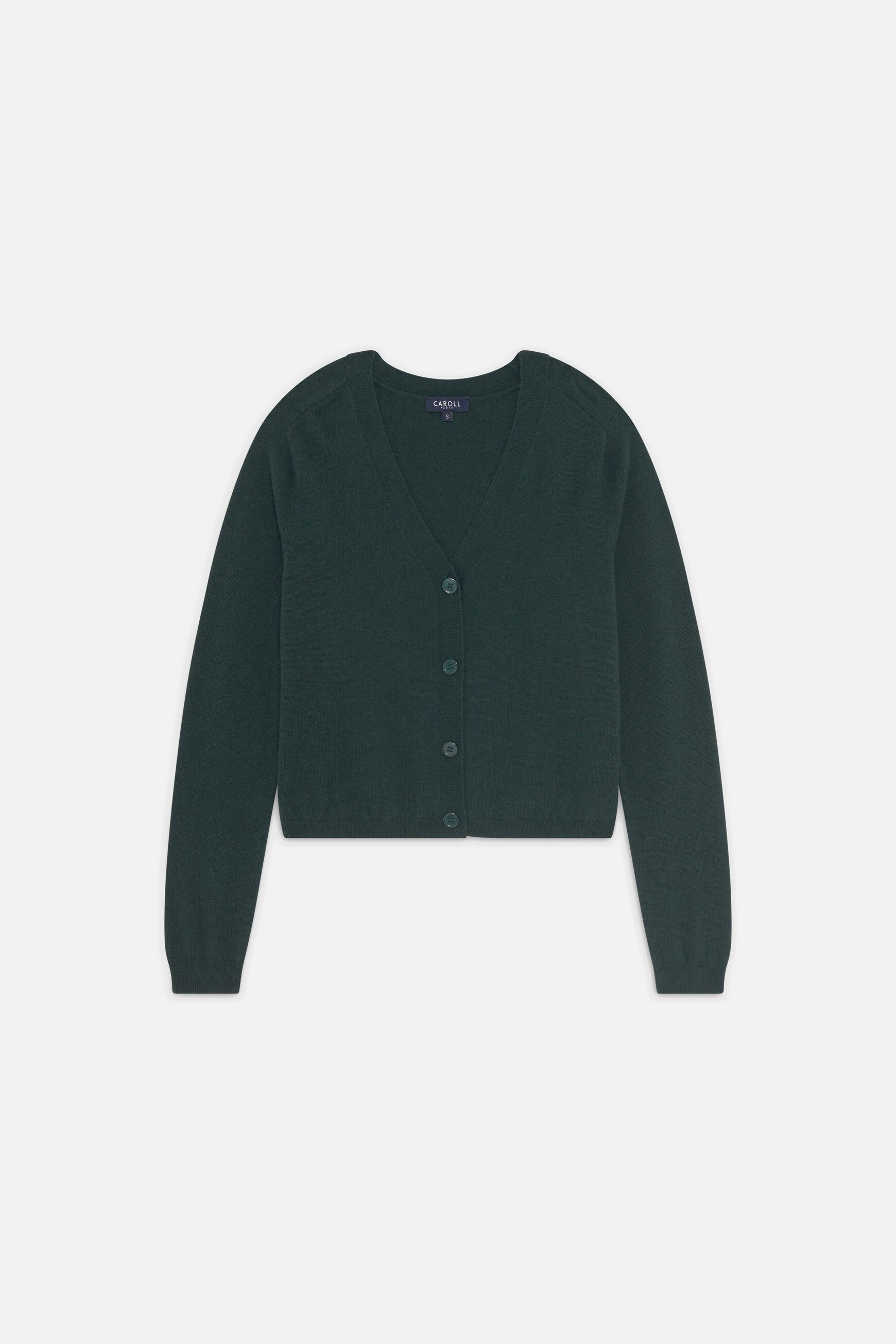 Mtheodore cardigan dark green woman