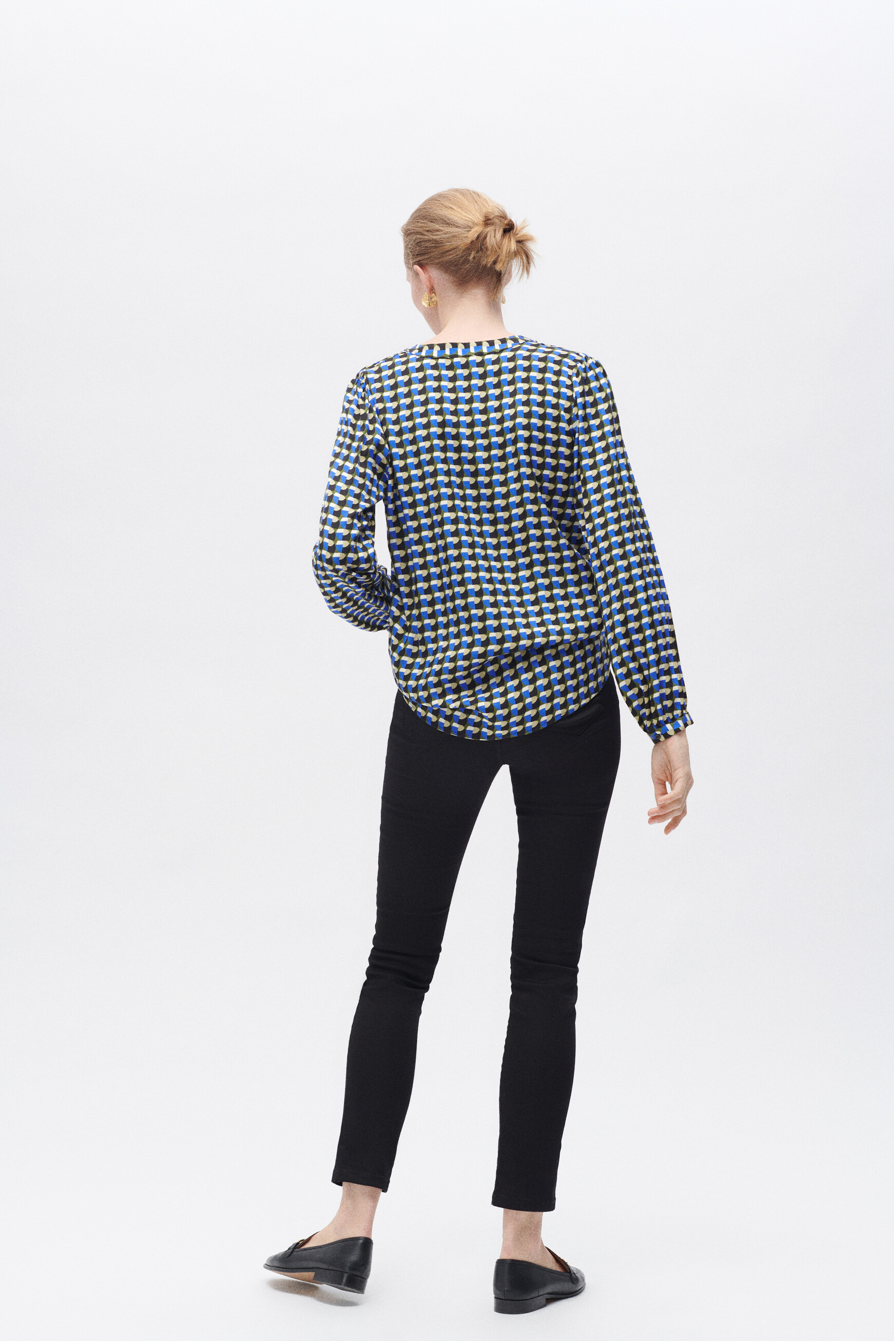 Blouse cix vert clair femme