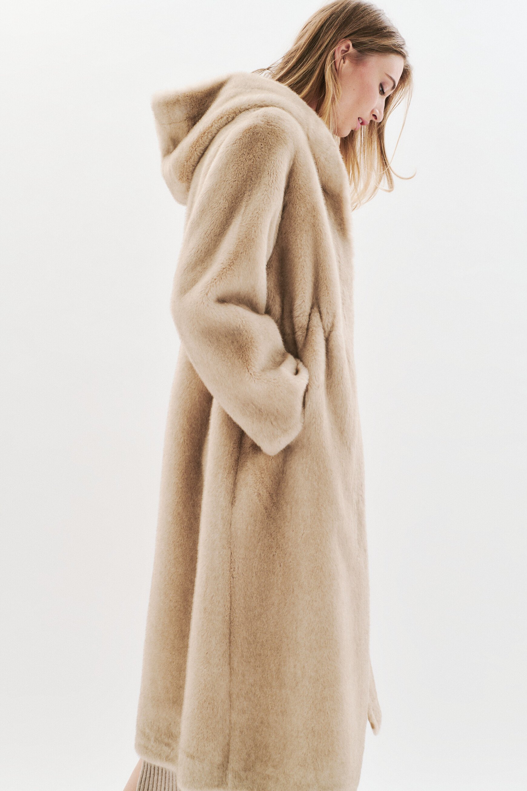 manteau gapuchonlong gris clair femme Manteau Gapuchonlong gris clair femme
