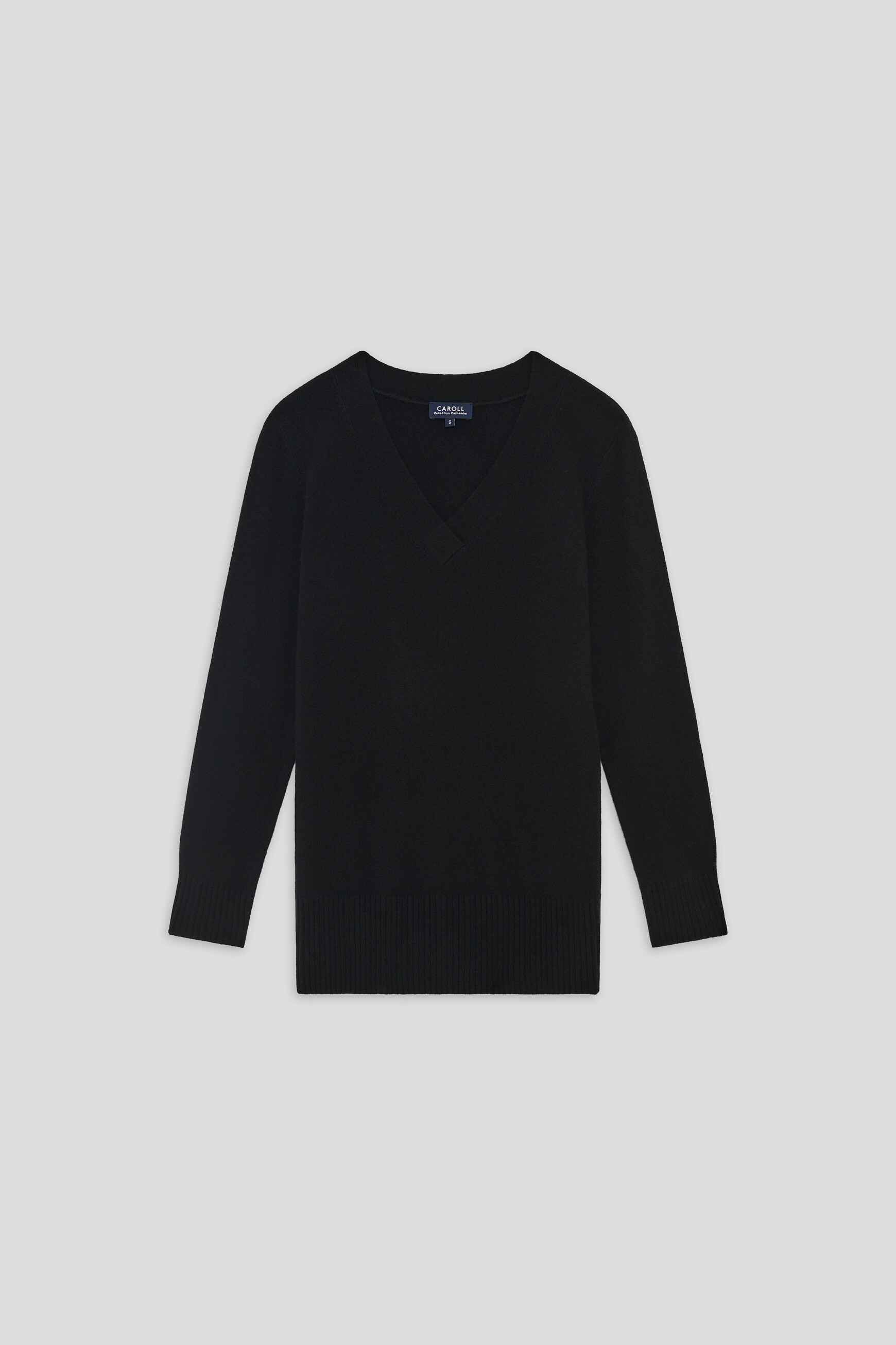 Mfrank sweater 100% cashmere black woman