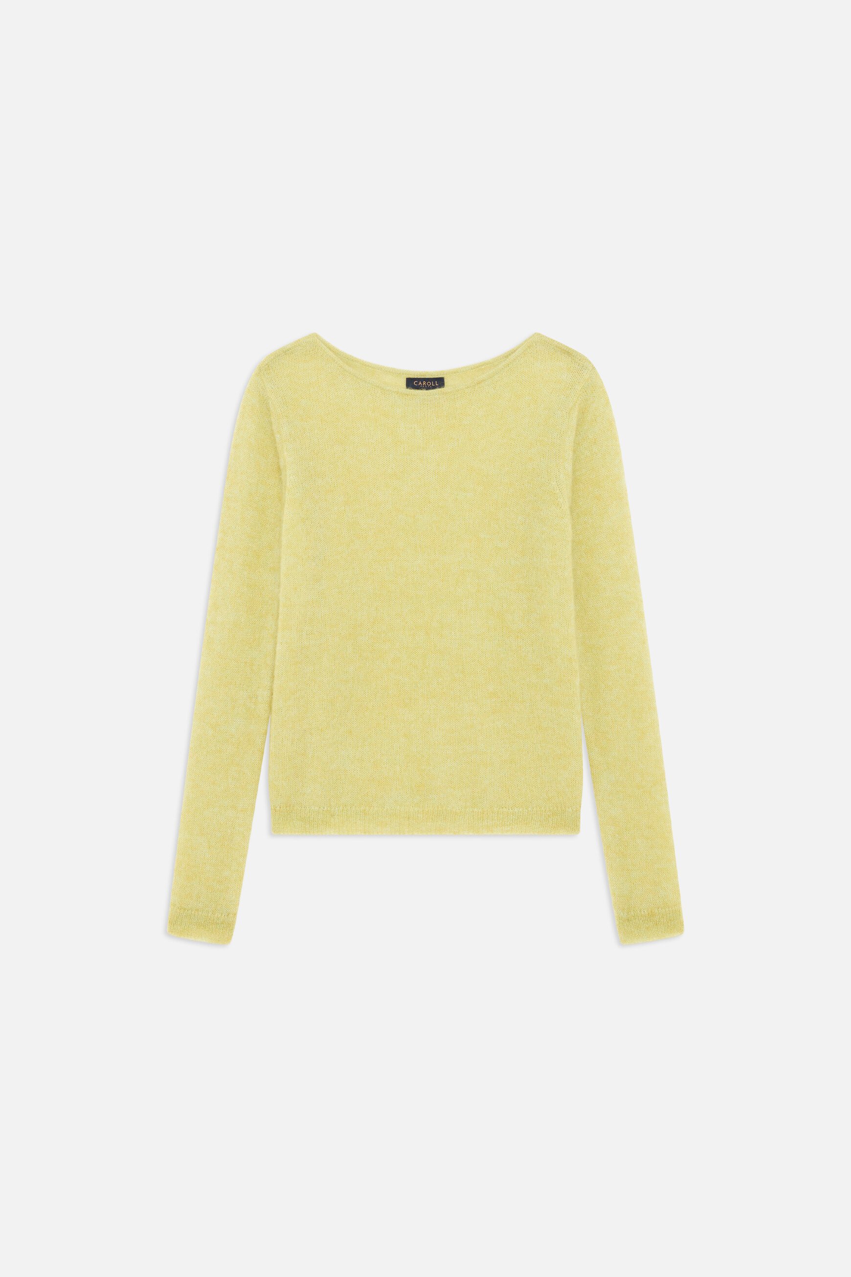 Pull Mvittoria vert anis femme