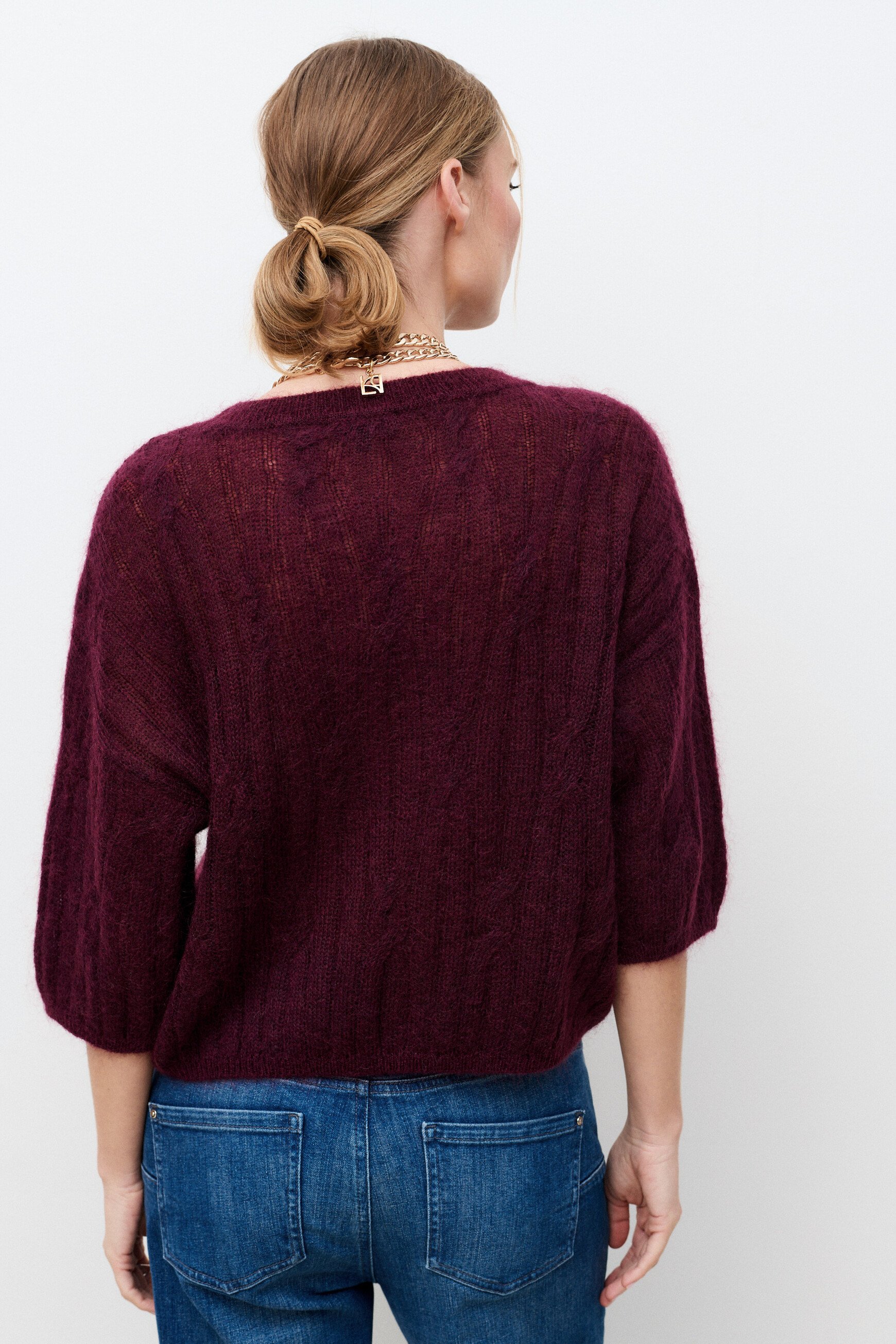 jersey mchloe ciruela mujer