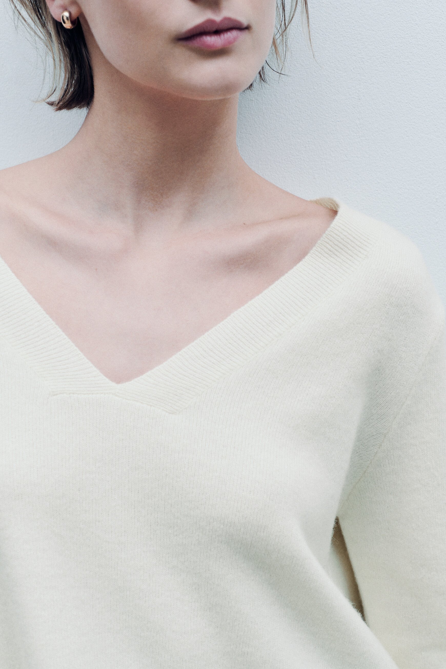 Pull Mleopold made in Italy ivoire femme