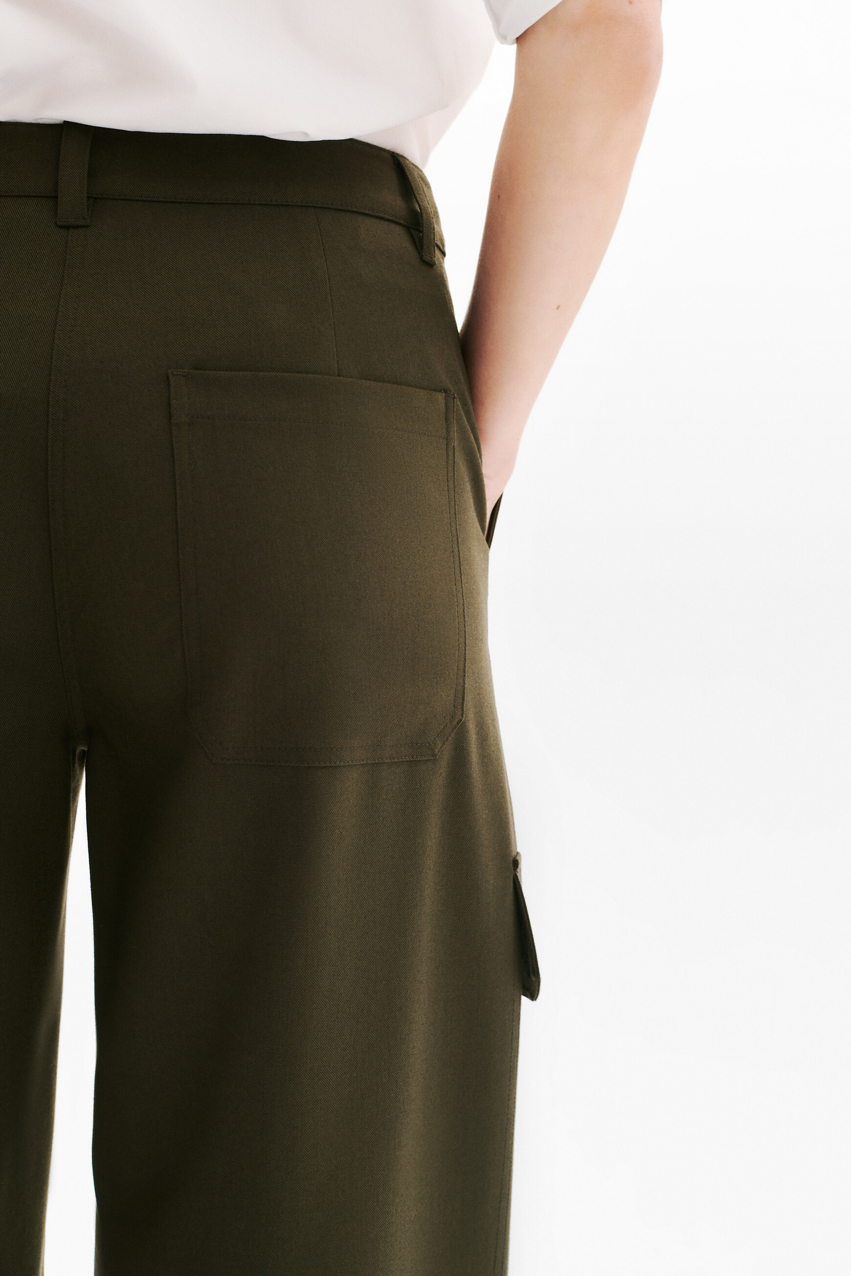 pantalon polaireville verde oscuro mujer Pantalón Polaireville verde oscuro mujer