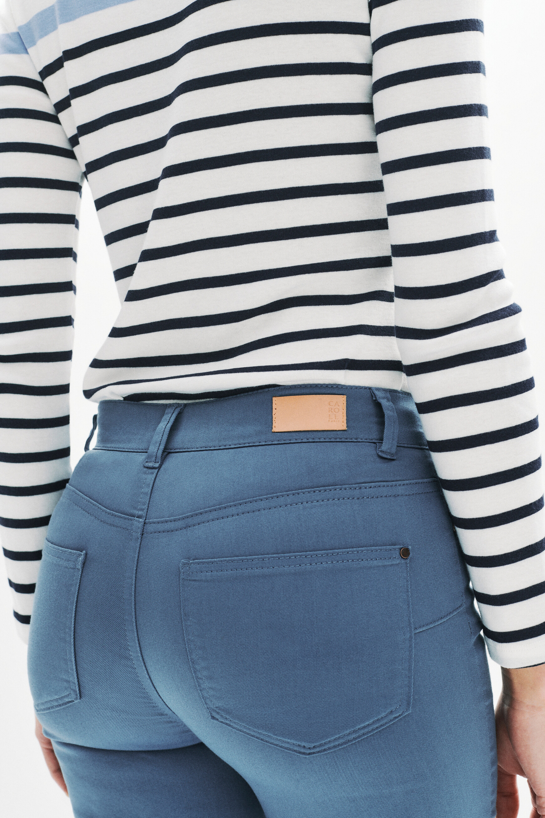 pantalon tomj bleu femme Pantalon Tomj bleu femme