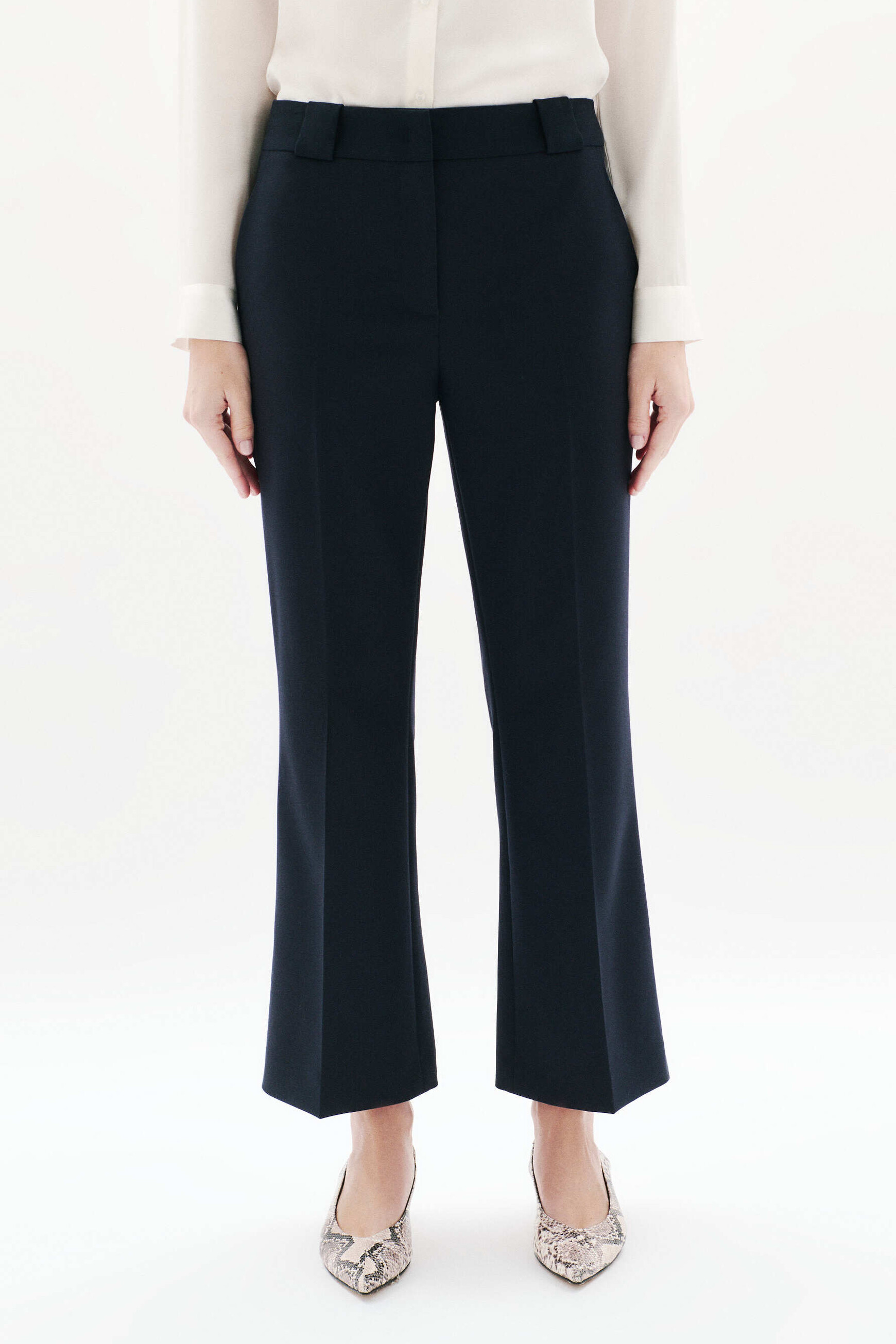 pelagie trousers navy blue woman Pelagie trousers navy blue woman