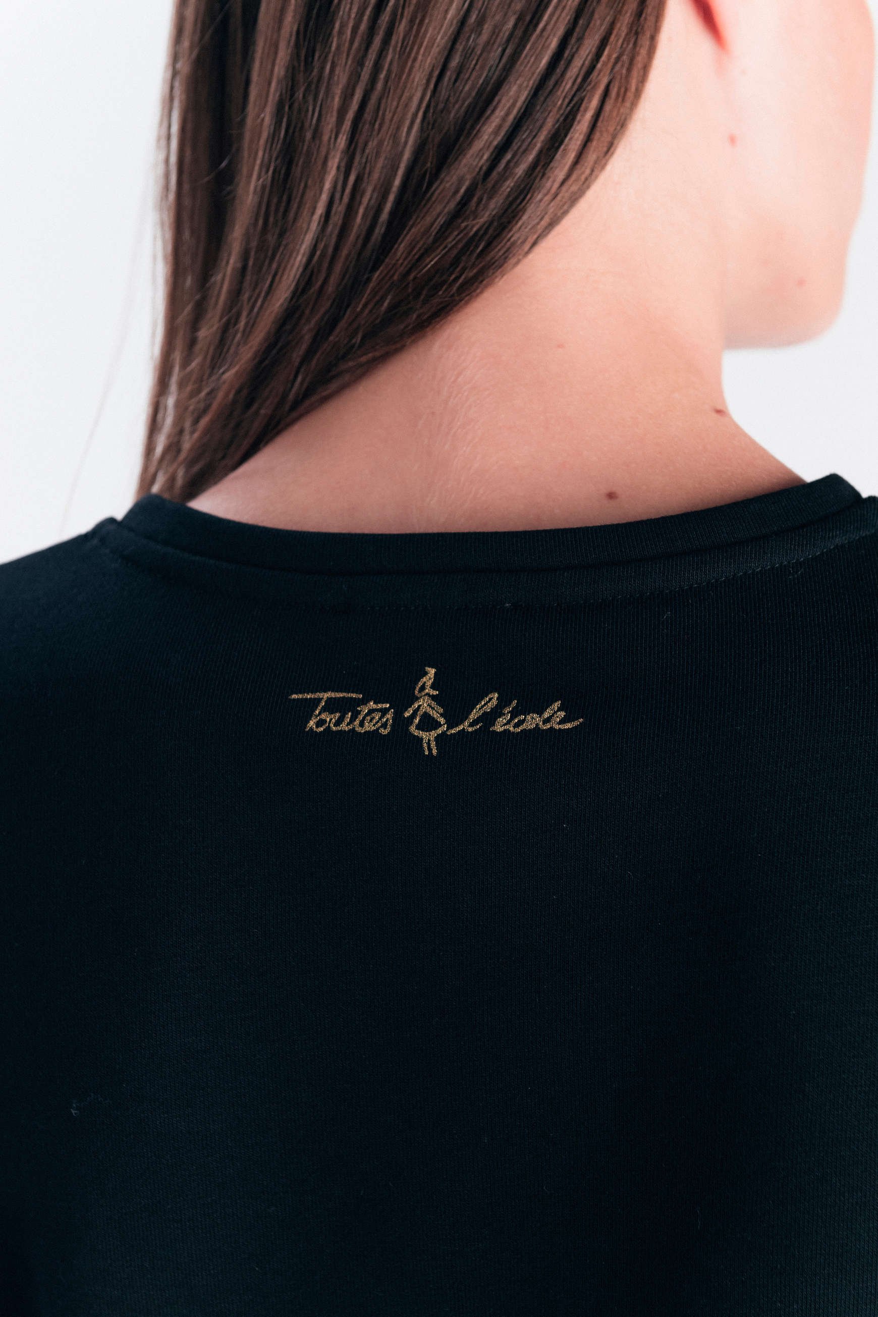 sweat jasmin noir femme Sweat Jasmin noir femme
