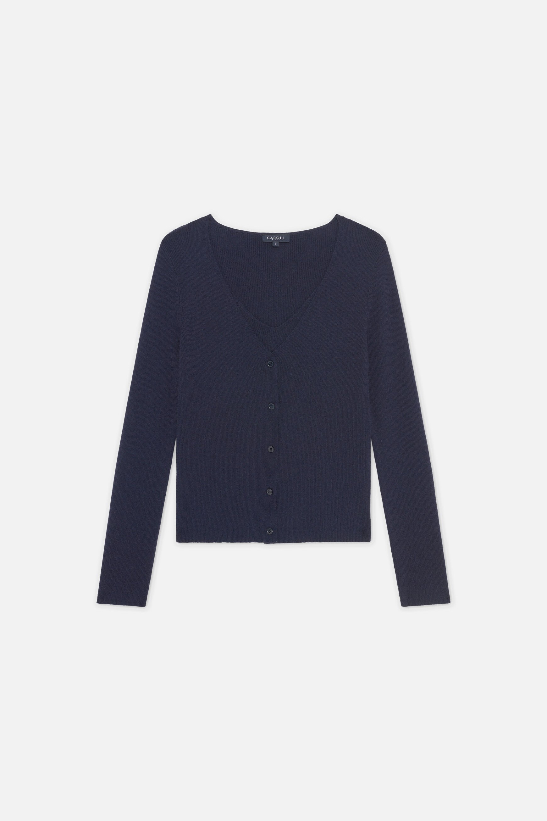 Pull Mwithney bleu marine femme