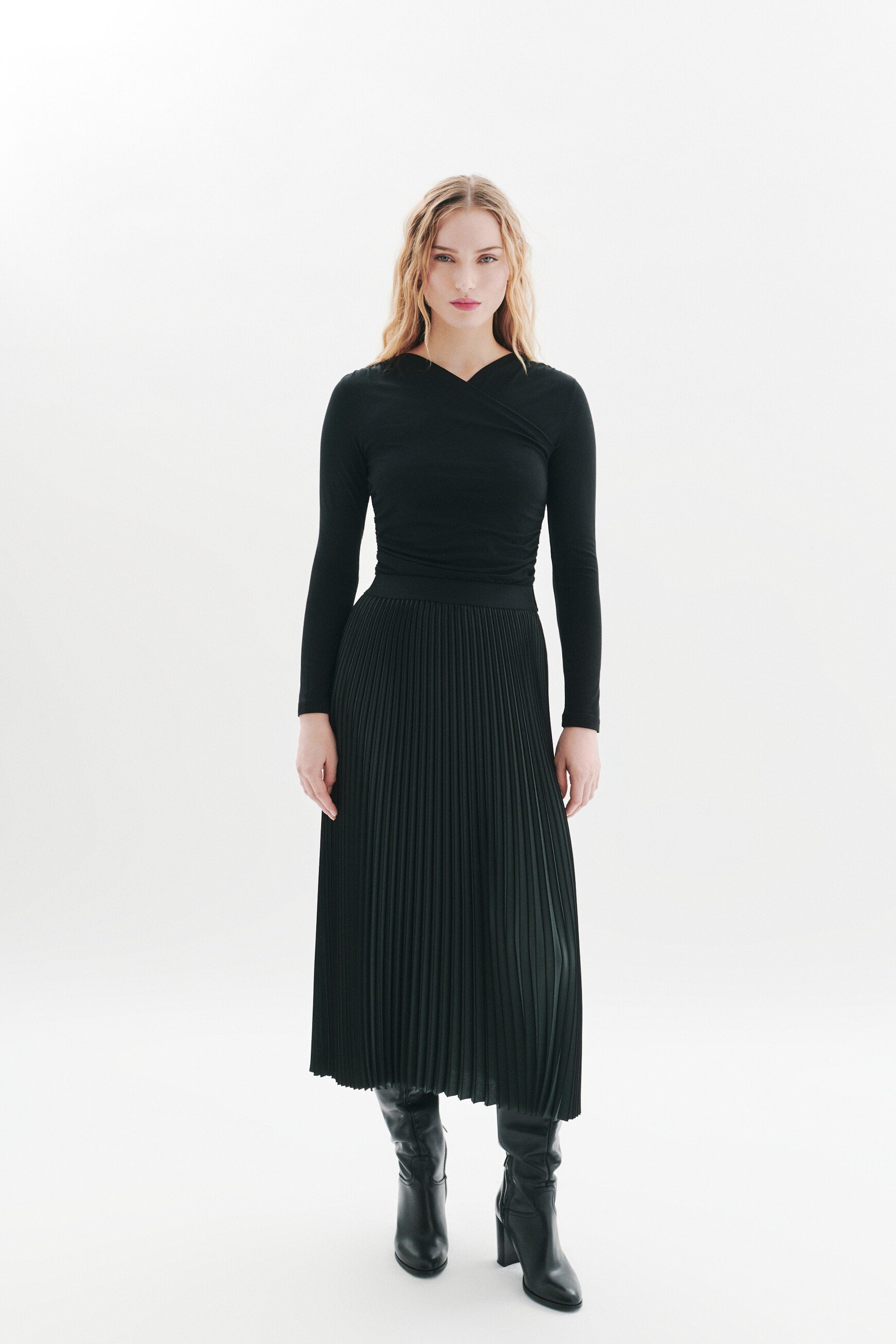 Jupe joella vert kaki femme