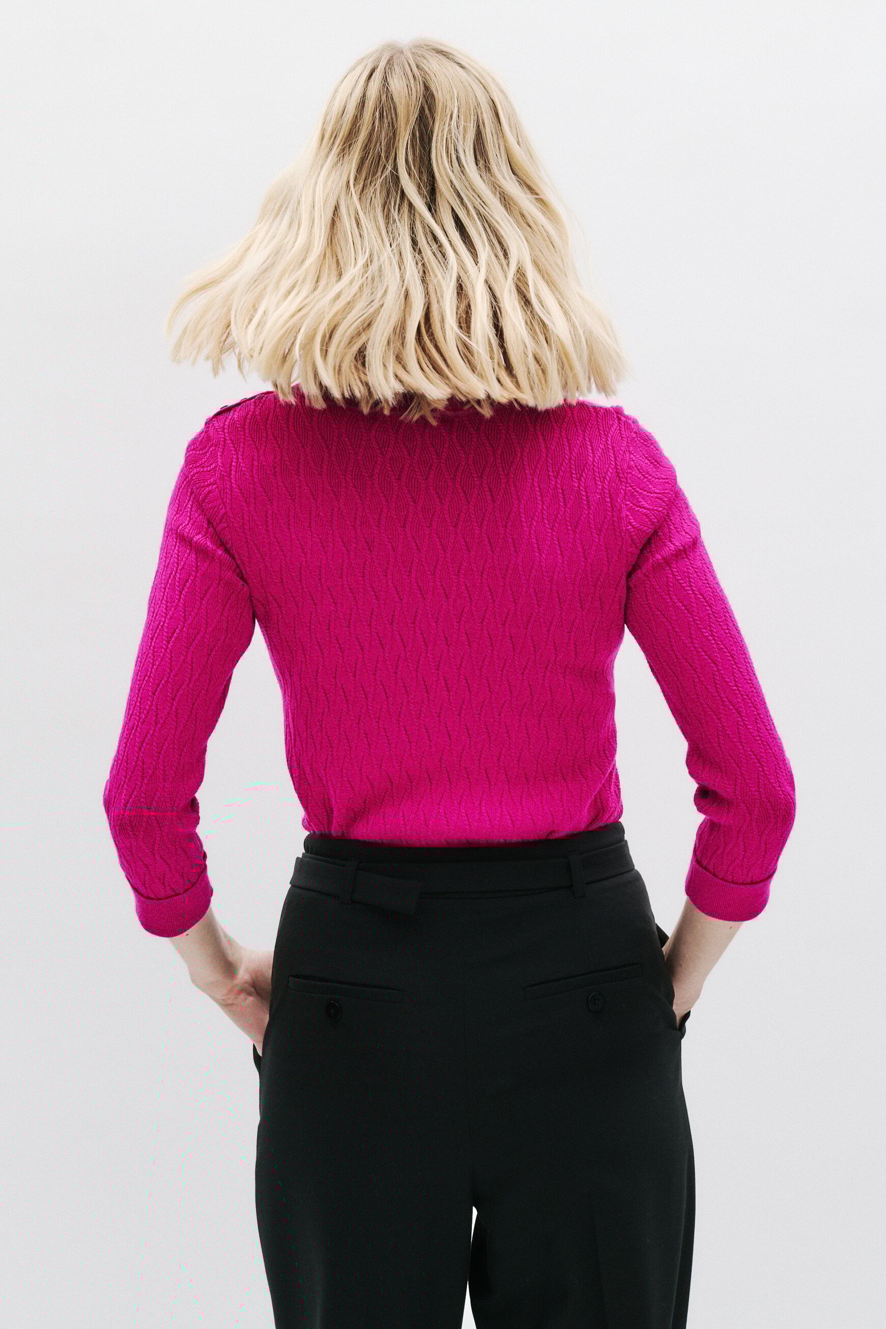 pull mjulietta rose fushia femme Pull mjulietta rose fushia femme