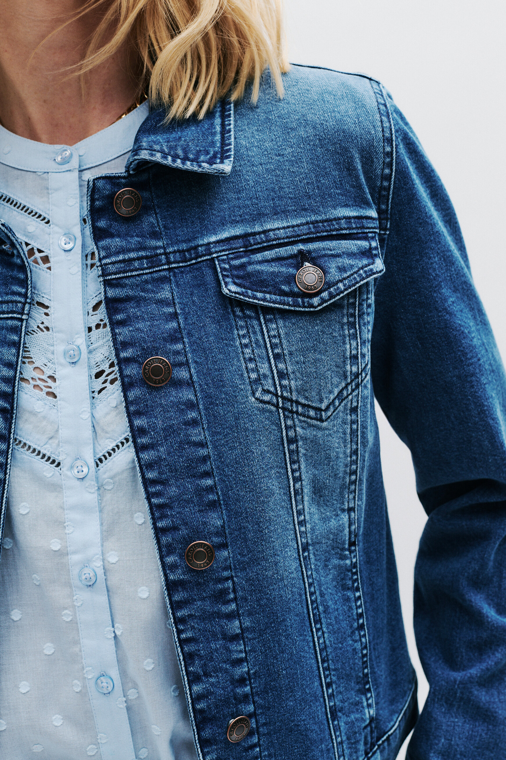 veste vholiday denim stone femme Veste Vholiday denim stone femme