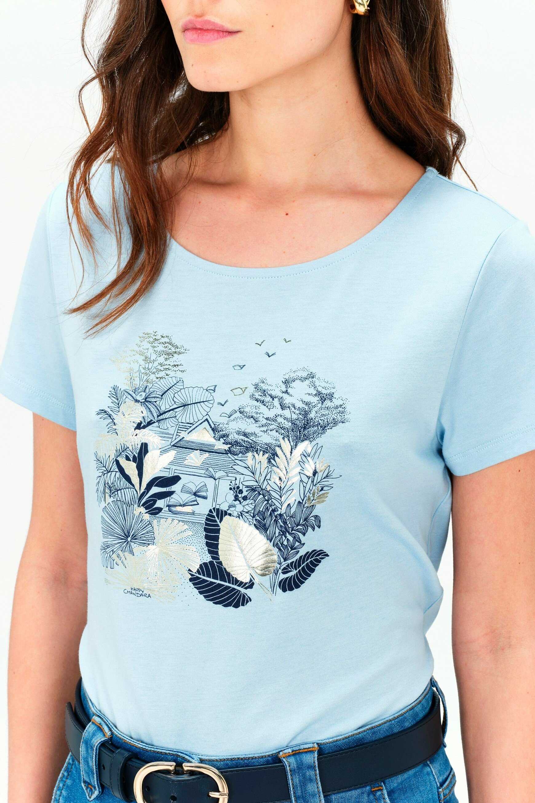 t shirt toutes a lecole taxime house denim stone femme T-shirt toutes à l'école taxime house denim stone femme