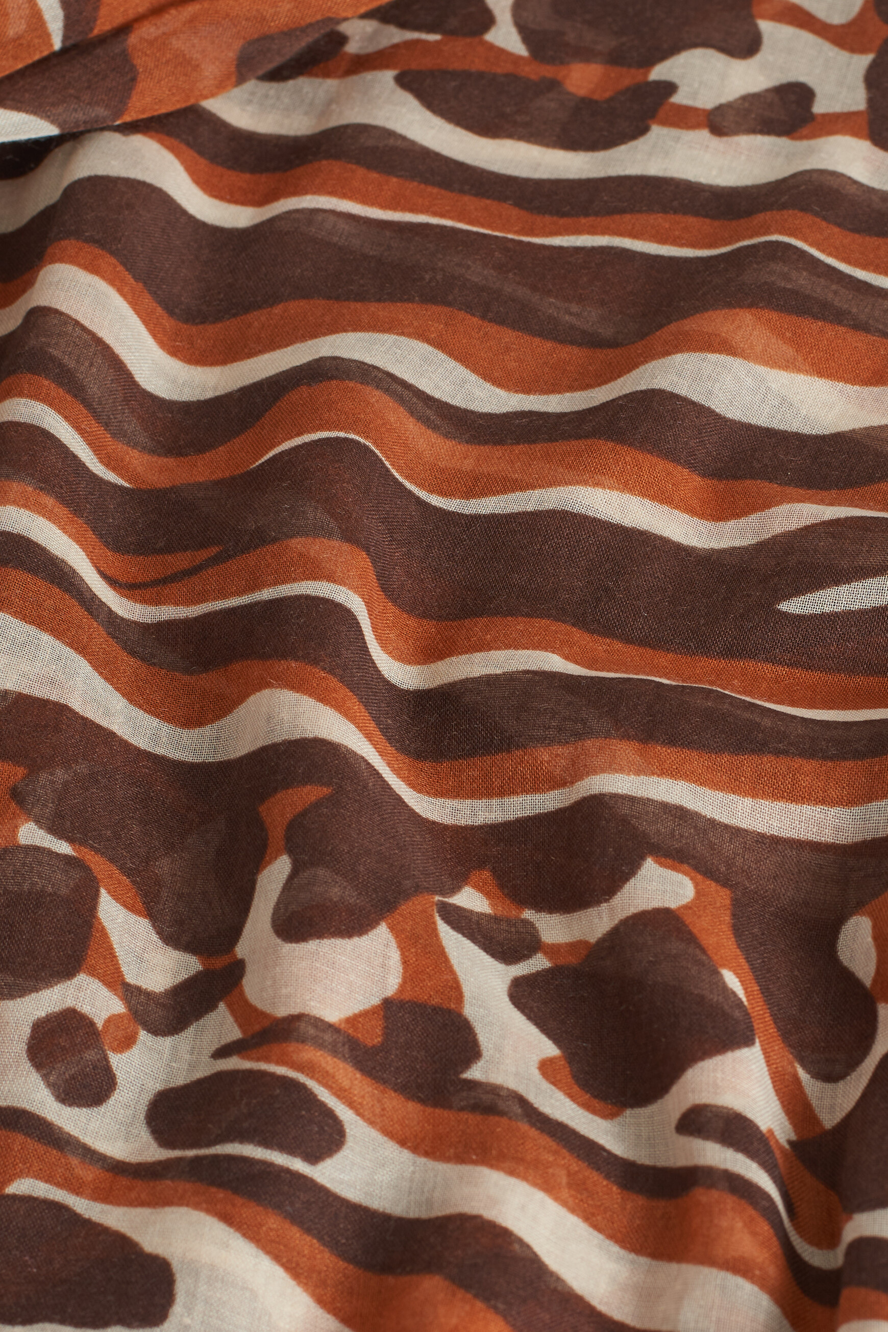 foulard noemie marron cognac femme foulard noemie marron cognac femme