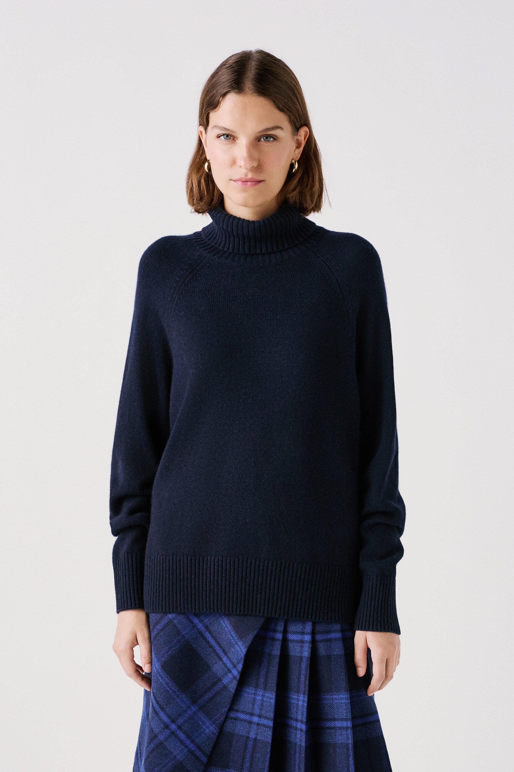 Pull mwiley bleu marine femme