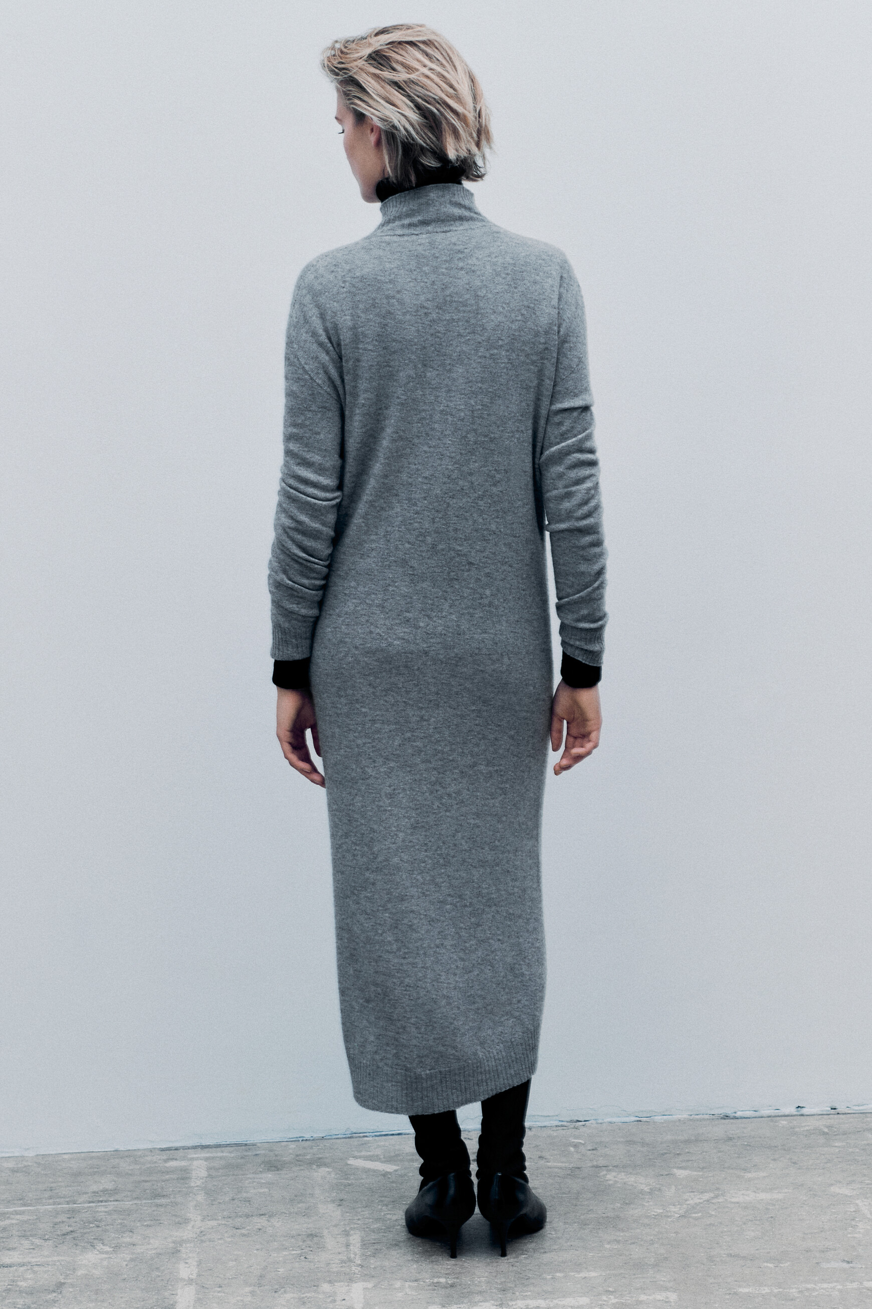 rnora dress made in italy grey woman Rnora dress made in Italy grey woman