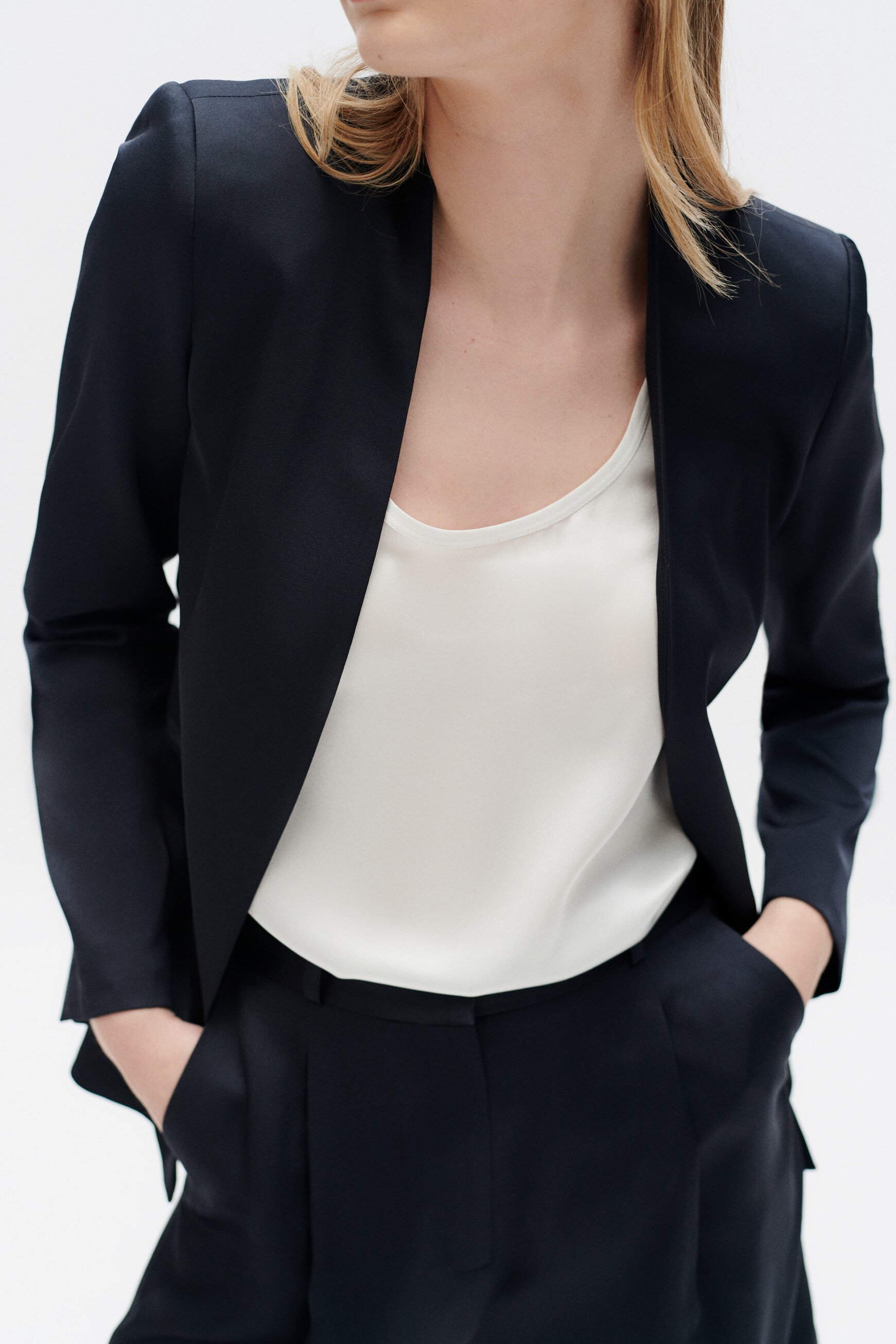 veste vlouanne bleu marine femme Veste vlouanne bleu marine femme