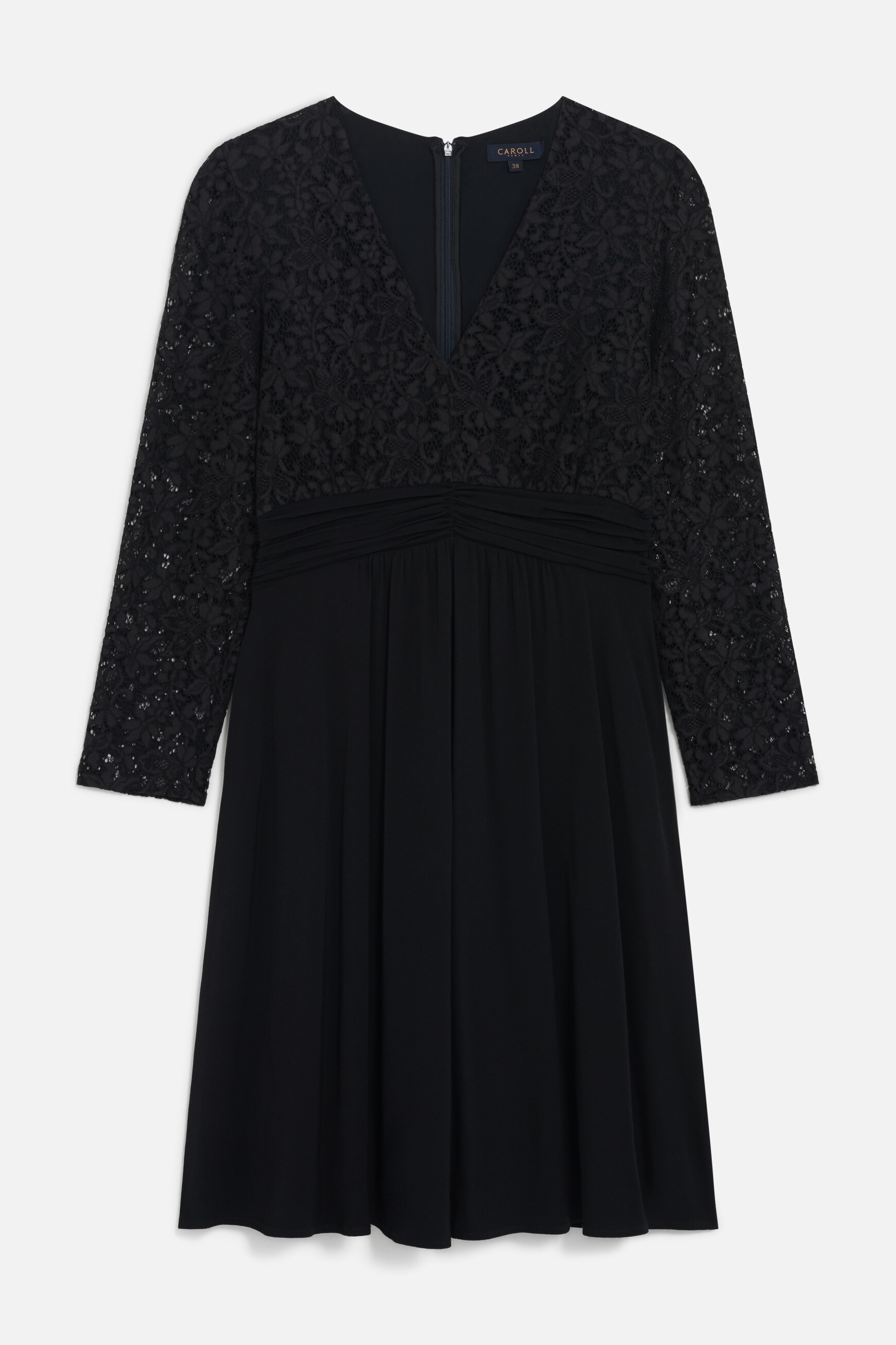 Robe randa noir femme