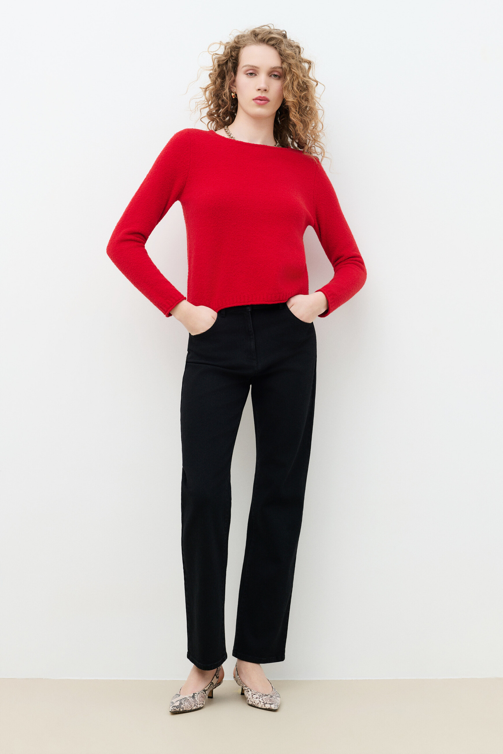 Mpierre sweater red woman